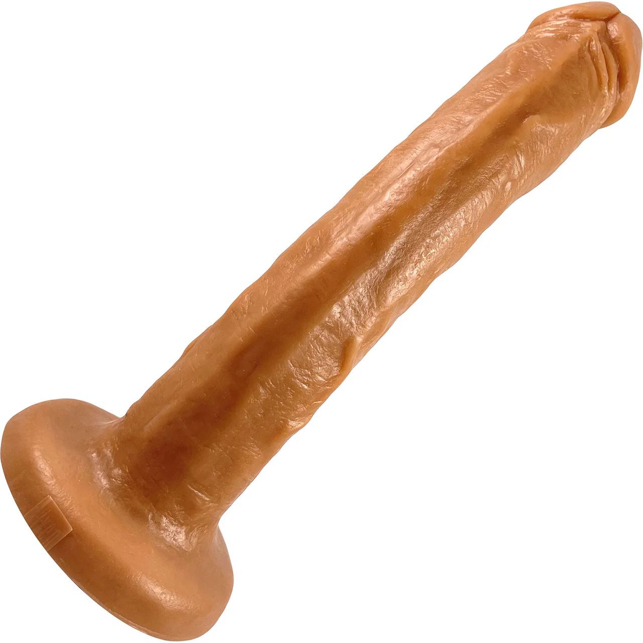 Slim VixSkin Realistic Silicone Dildo By Vixen - Caramel - Image 4