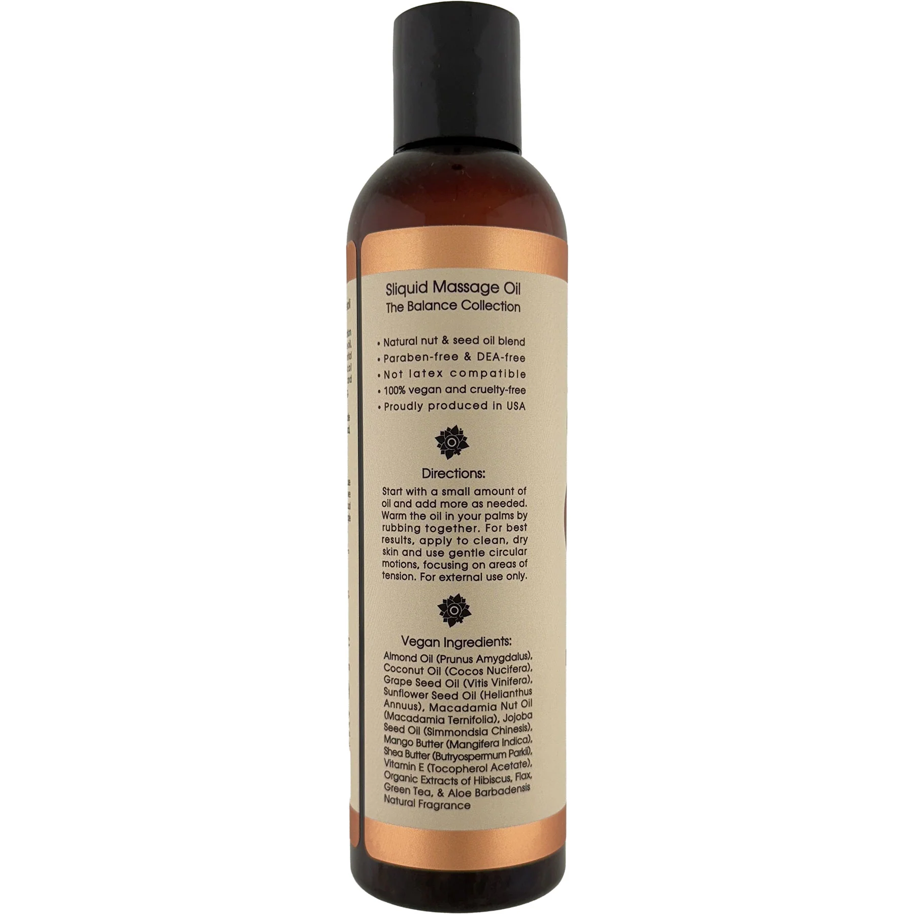 Sliquid Balance Collection Massage Oil 8.5 fl oz - Image 4