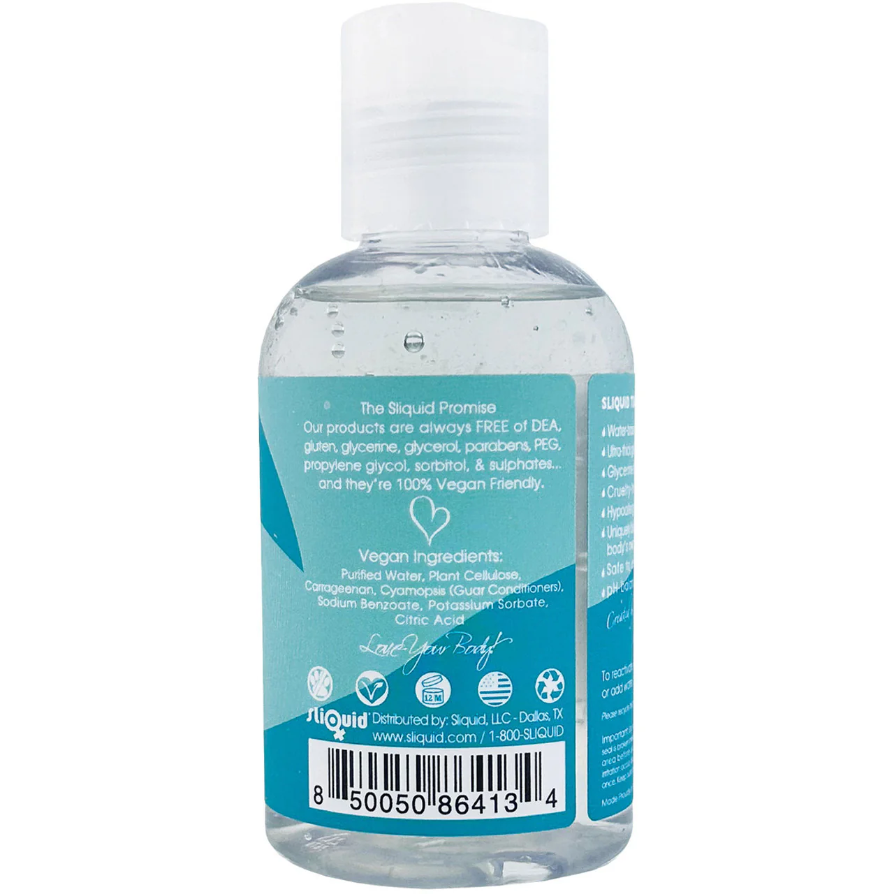 Sliquid Naturals Tsunami Ultra-Thick Water Based Gel Personal Lubricant 4.2 fl oz - Image 3