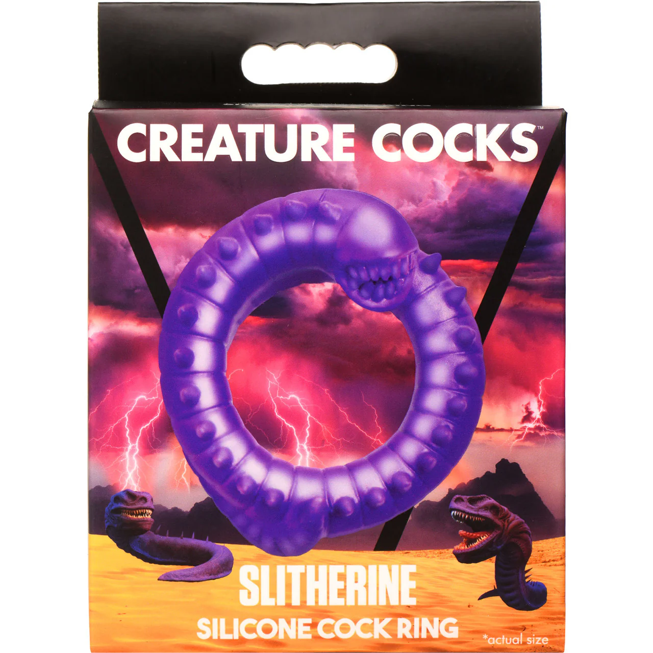 Slitherine Silicone Cock Ring By Creature Cocks - Image 12