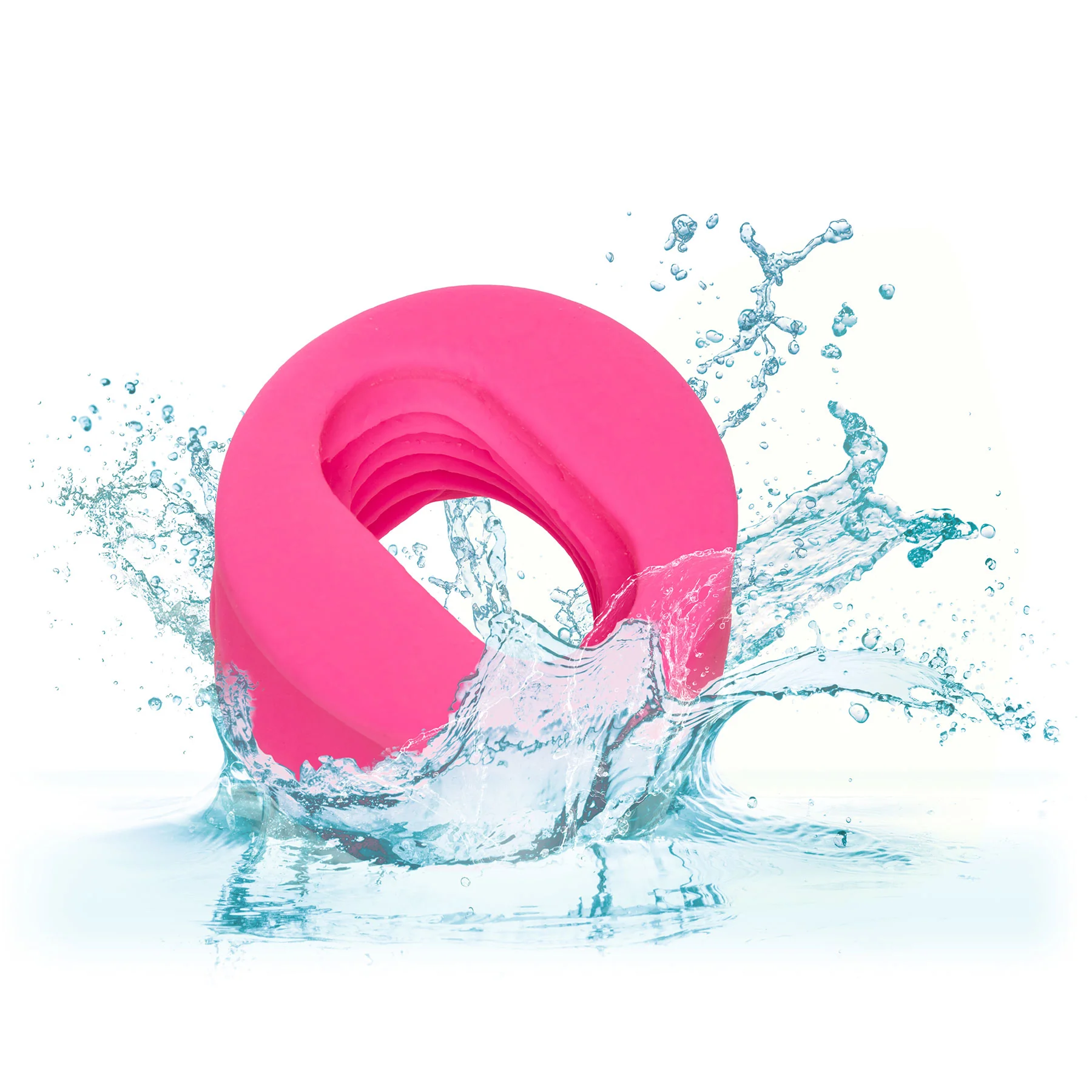 Slop Top Filthy Luv Silicone BJ Enhancer By CalExotics - Pink Glow In The Dark - Image 7