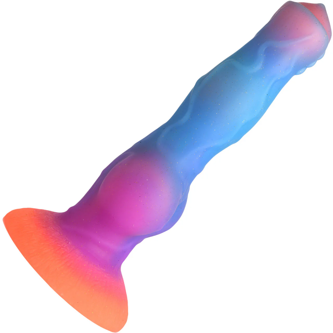 Space Cock Glow-in-The-Dark Alien 8.5" Silicone Suction Cup Dildo By Creature Cocks - Image 6