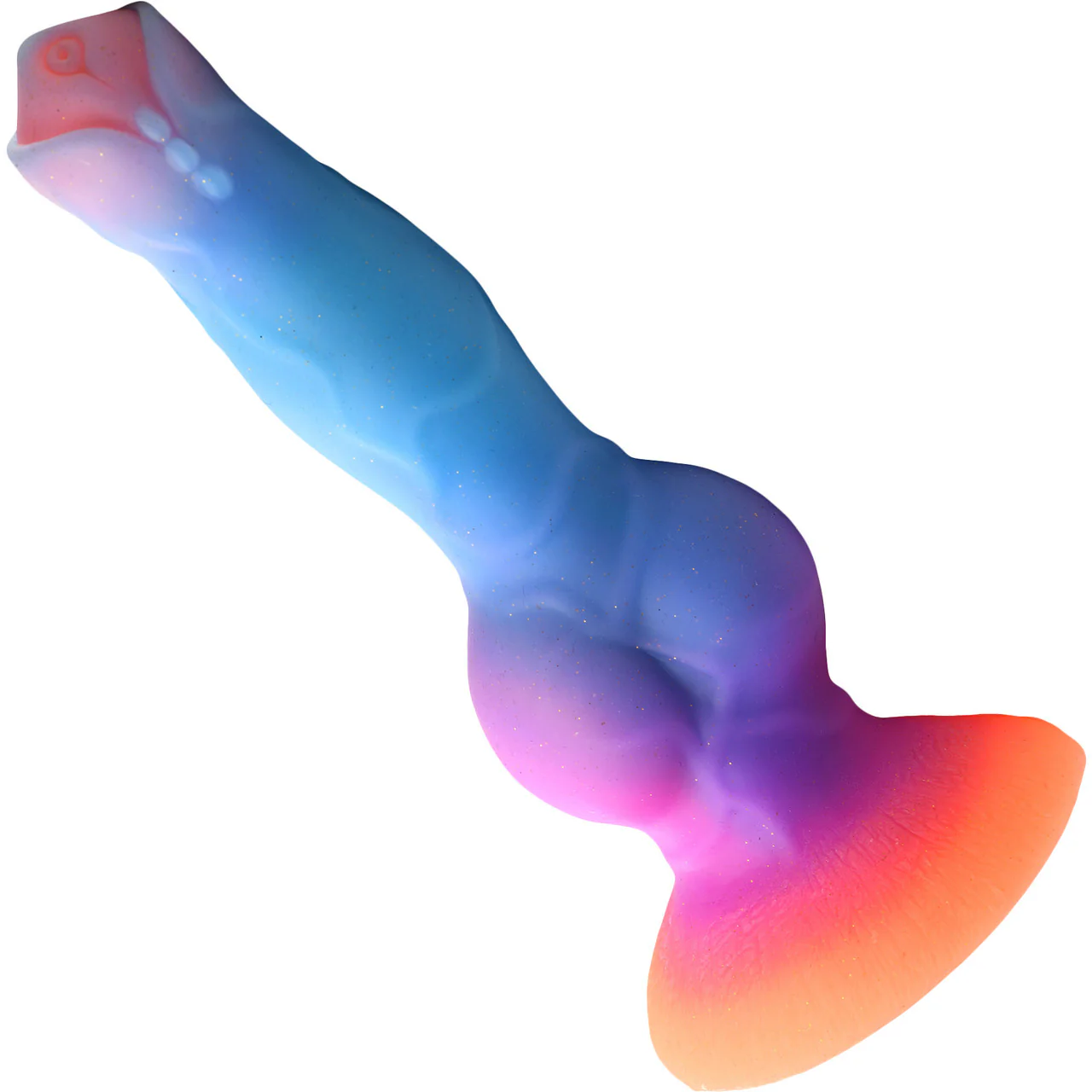 Space Cock Glow-in-The-Dark Alien 8.5" Silicone Suction Cup Dildo By Creature Cocks - Image 8