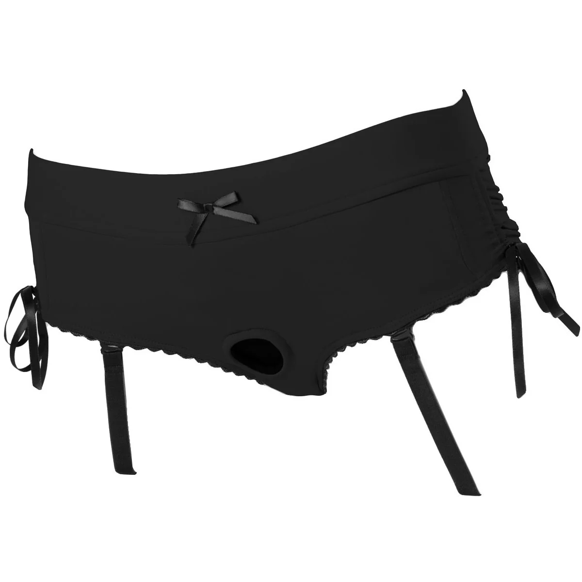SpareParts Sasha Lingerie Harness - Midnight Black - Image 6