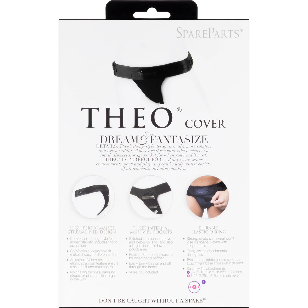 SpareParts Theo Cover Harness - Black - Image 10