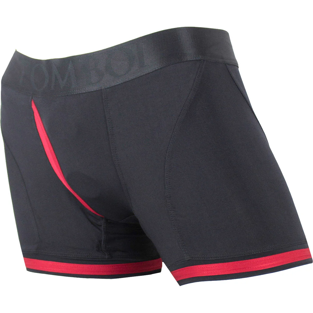 SpareParts Tomboii Harness Boxer Briefs - Black & Red - Image 7