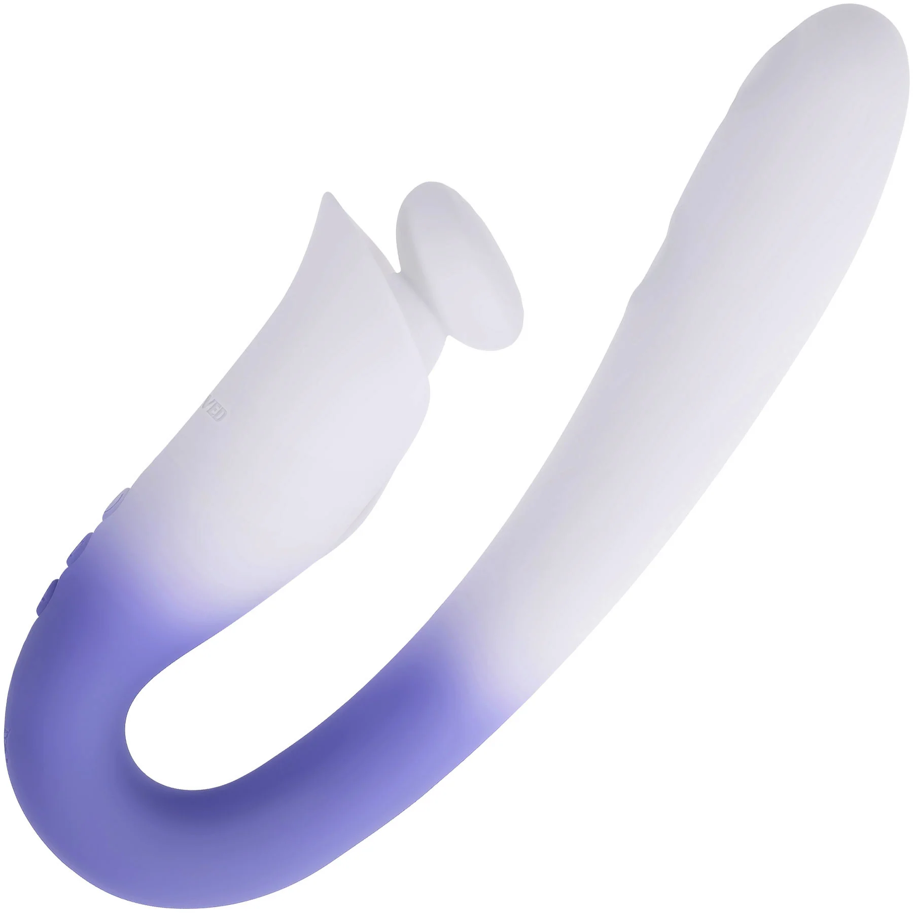 Spring Loaded Silicone Dual Stimulation Vibrator By Evolved Novelties