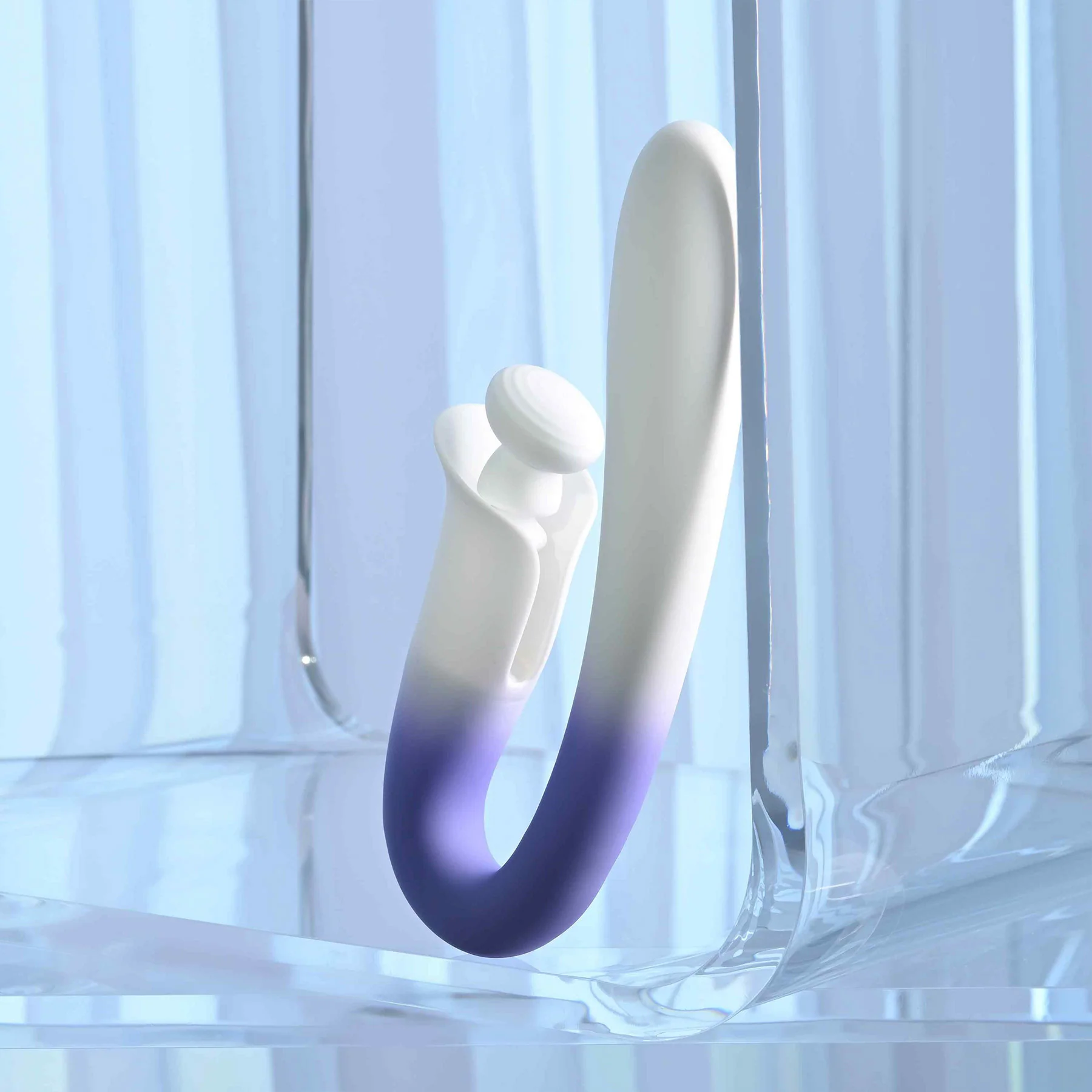 Spring Loaded Silicone Dual Stimulation Vibrator By Evolved Novelties - Image 13