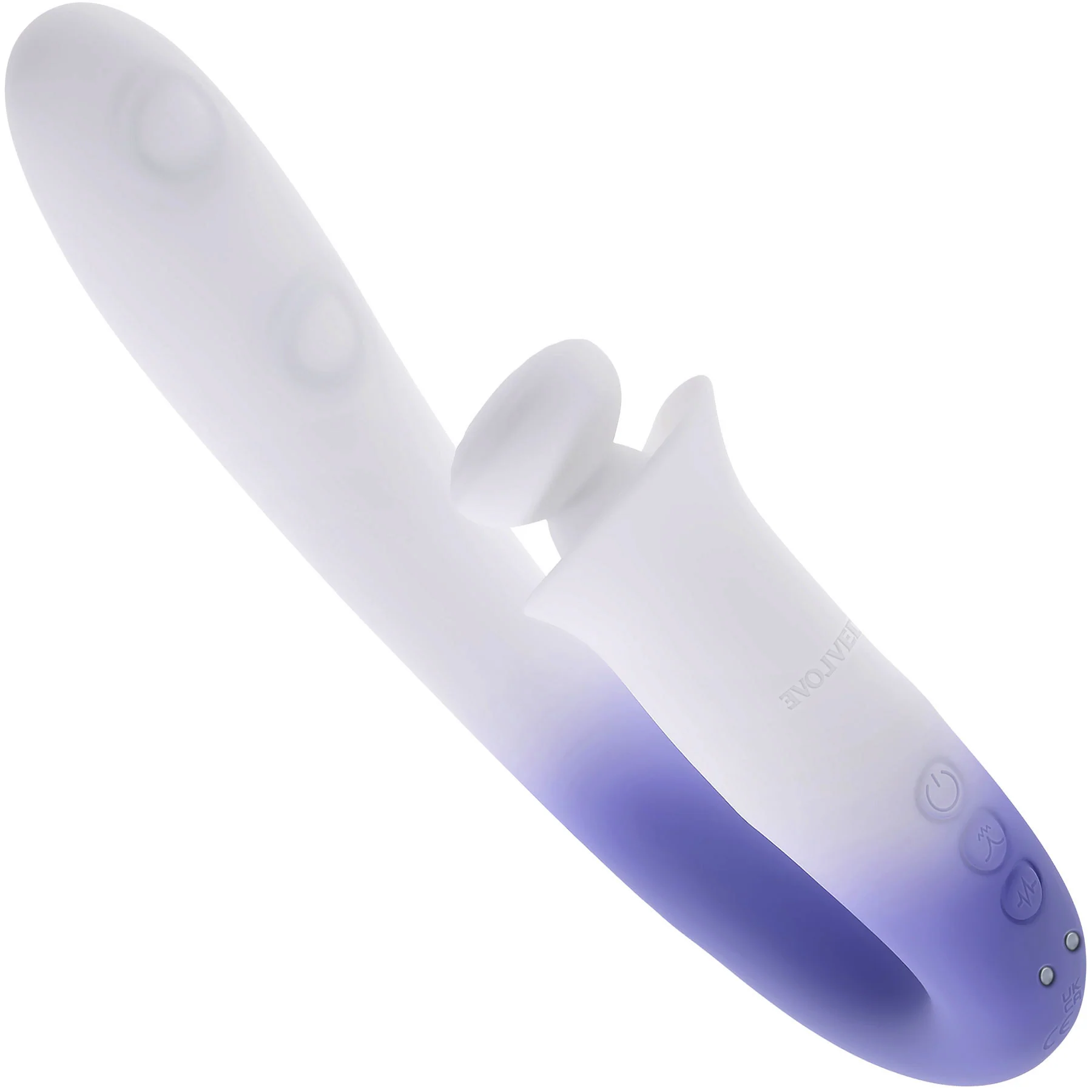 Spring Loaded Silicone Dual Stimulation Vibrator By Evolved Novelties - Image 19