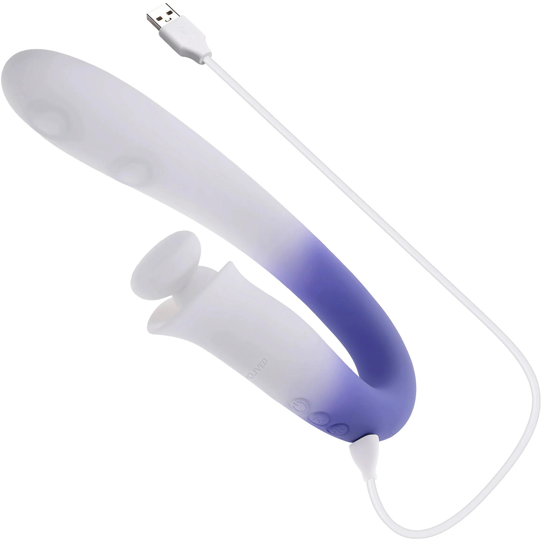 Spring Loaded Silicone Dual Stimulation Vibrator By Evolved Novelties - Image 21