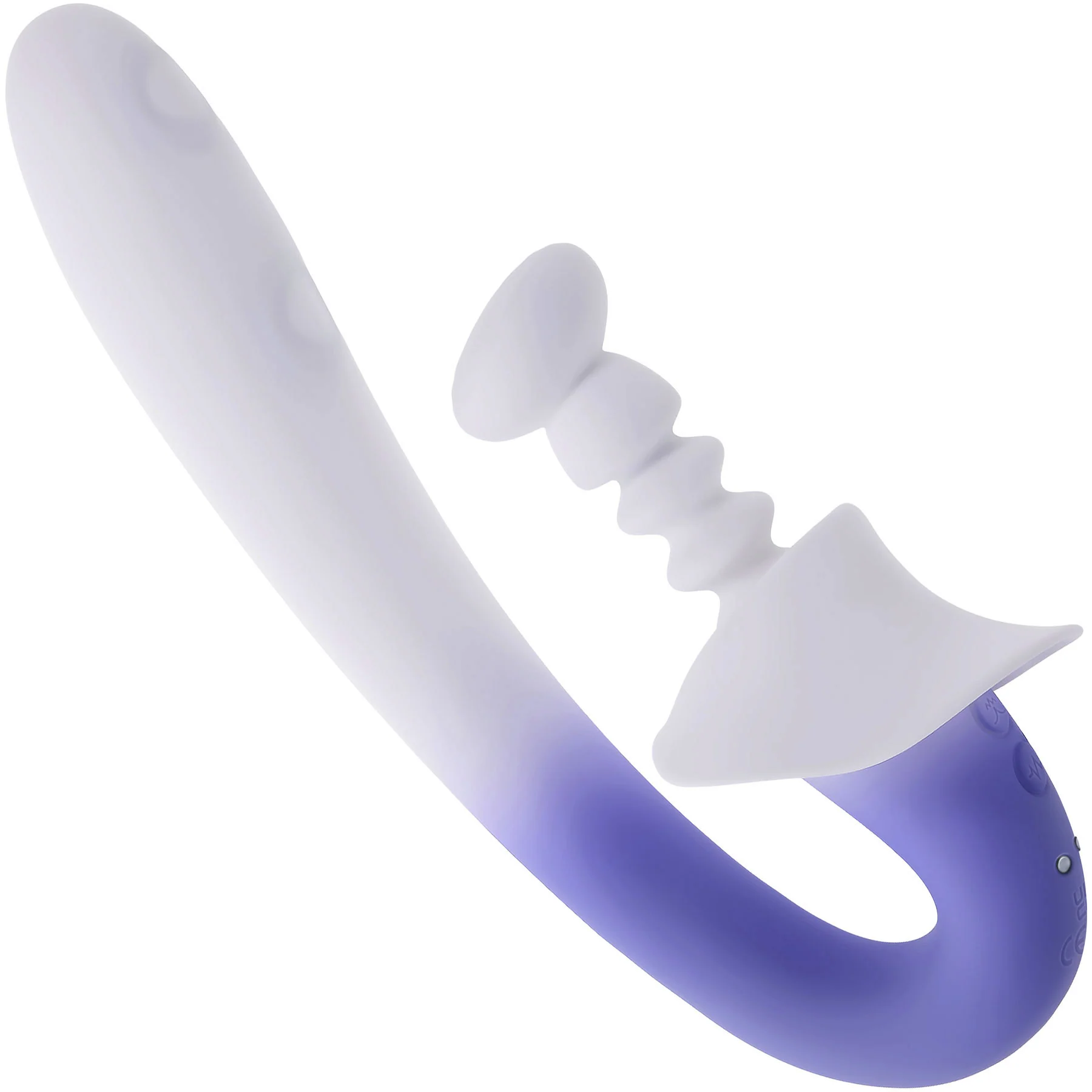 Spring Loaded Silicone Dual Stimulation Vibrator By Evolved Novelties - Image 22