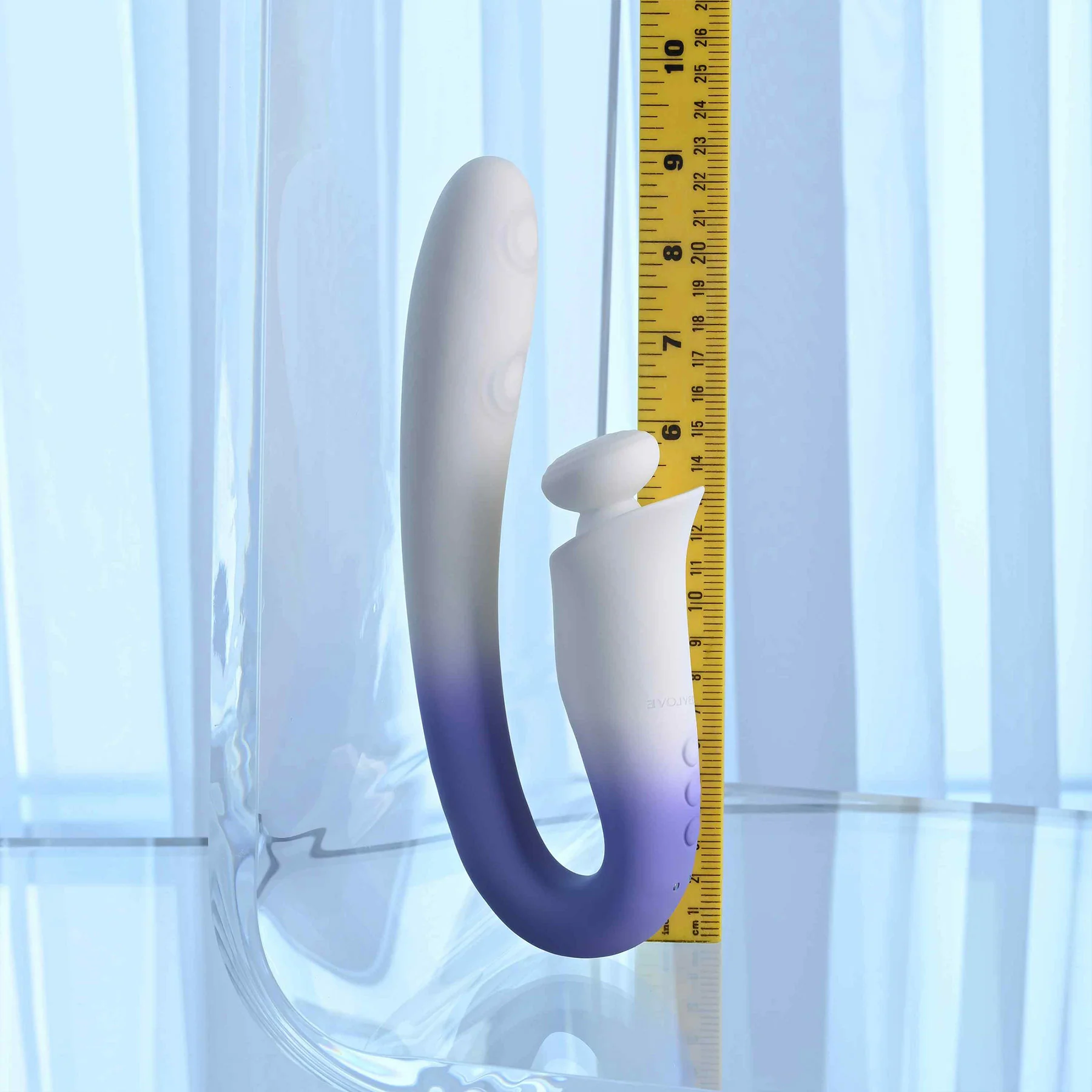 Spring Loaded Silicone Dual Stimulation Vibrator By Evolved Novelties - Image 23