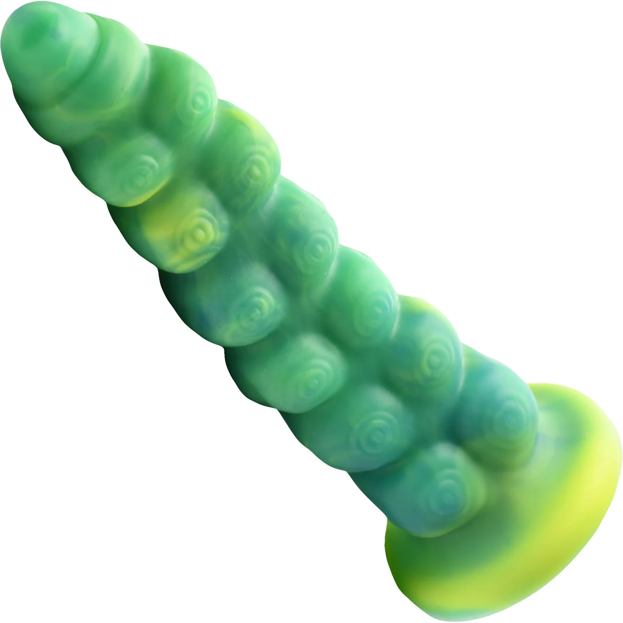 Squirmer Rechargeable Thrusting & Vibrating Silicone Suction Cup Dildo With Remote By Creature Cocks - Image 4