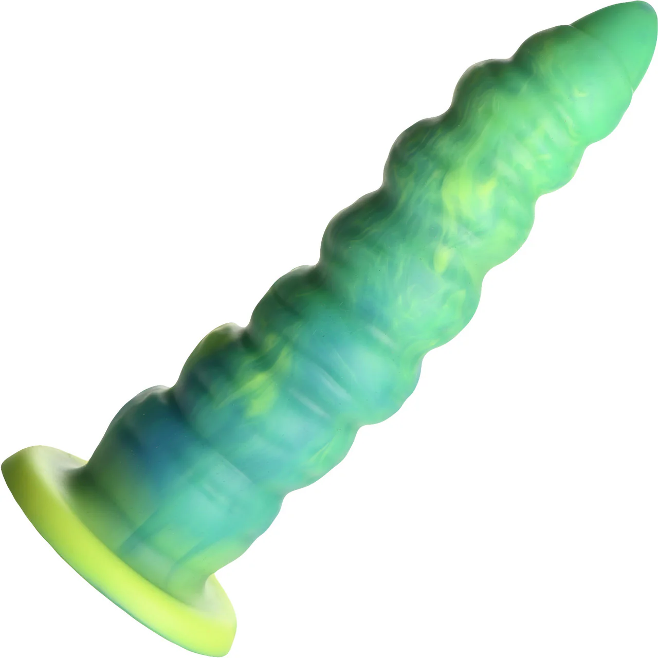 Squirmer Rechargeable Thrusting & Vibrating Silicone Suction Cup Dildo With Remote By Creature Cocks - Image 7