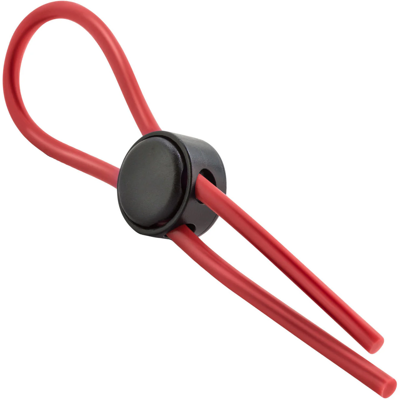 Stay Hard Silicone Loop Cock Ring By Blush Novelties - Red - Image 3