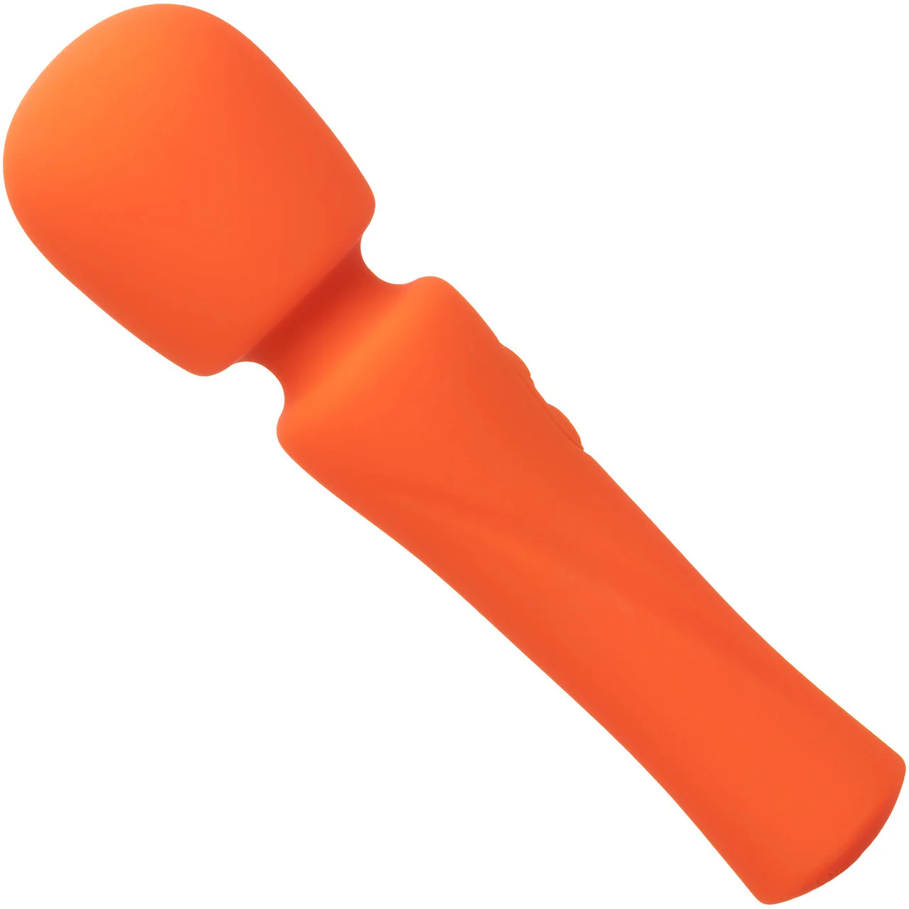 Stella Liquid Silicone Mini Massager Rechargeable Waterproof Wand Style Vibrator By CalExotics - Orange - Image 6
