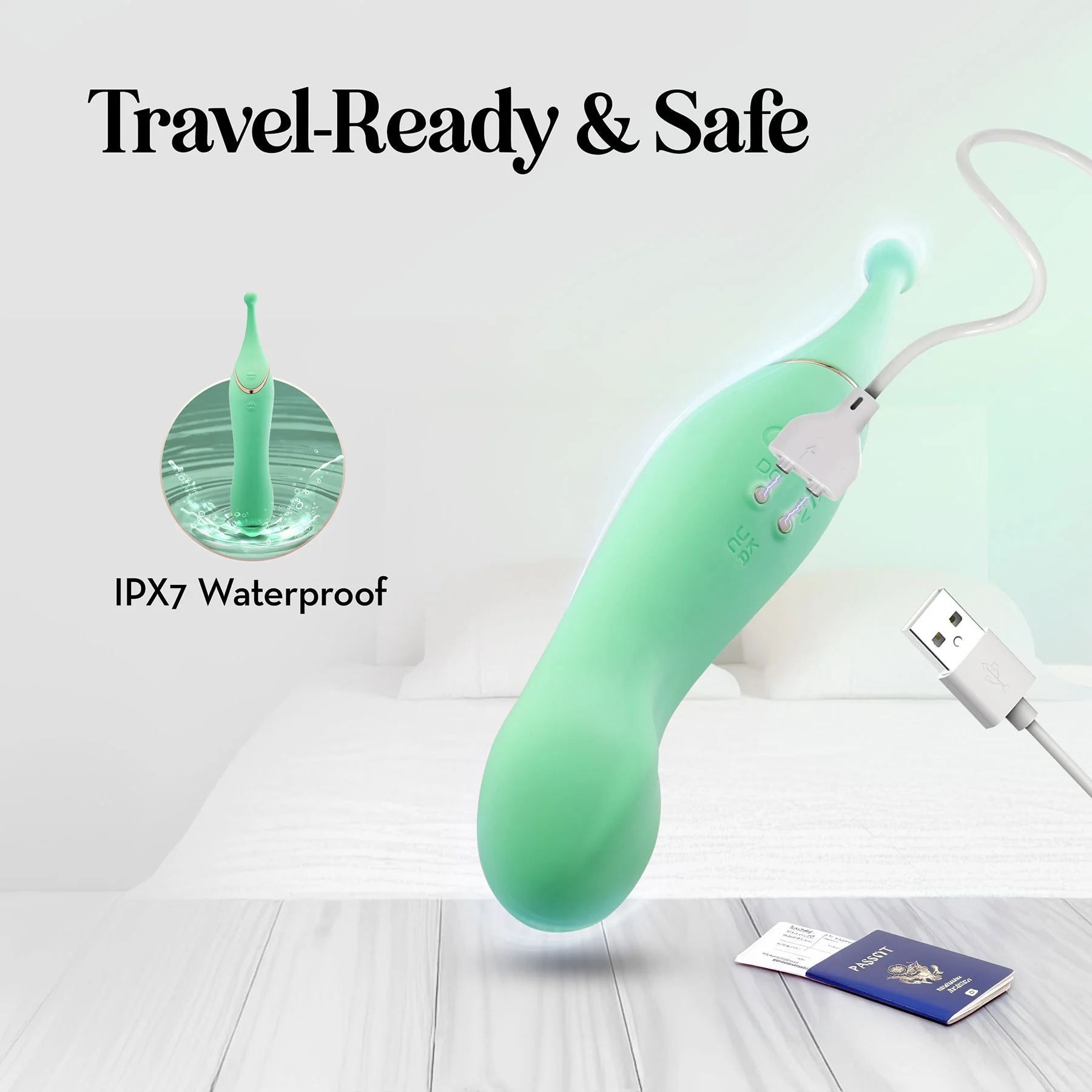 Stella Rechargeable Silicone Dual Use G-Spot & Clitoral Vibrator By Blush - Image 10