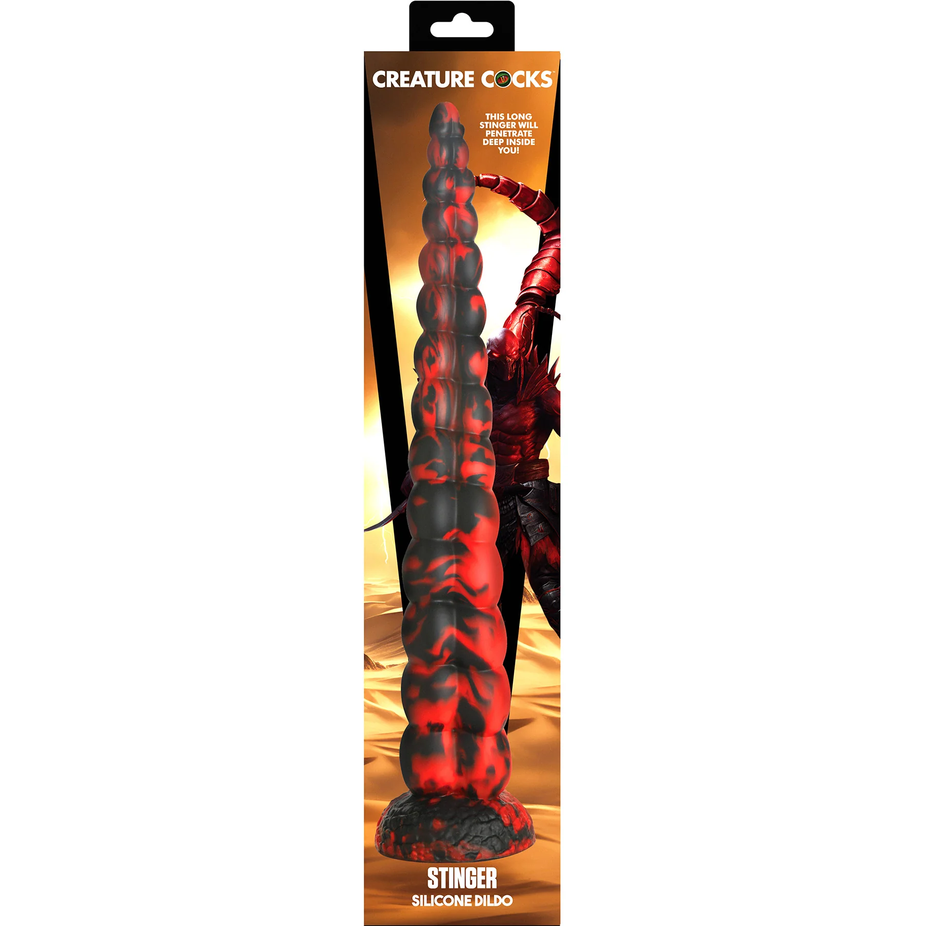 Stinger Silicone Suction Cup Dildo By Creature Cocks - Image 11