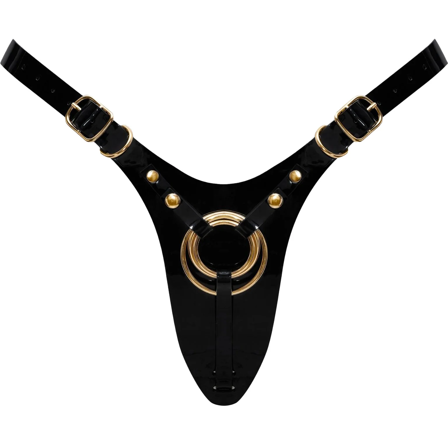 Strap-on-Me Fabulous Faux Leather Harness - Image 3