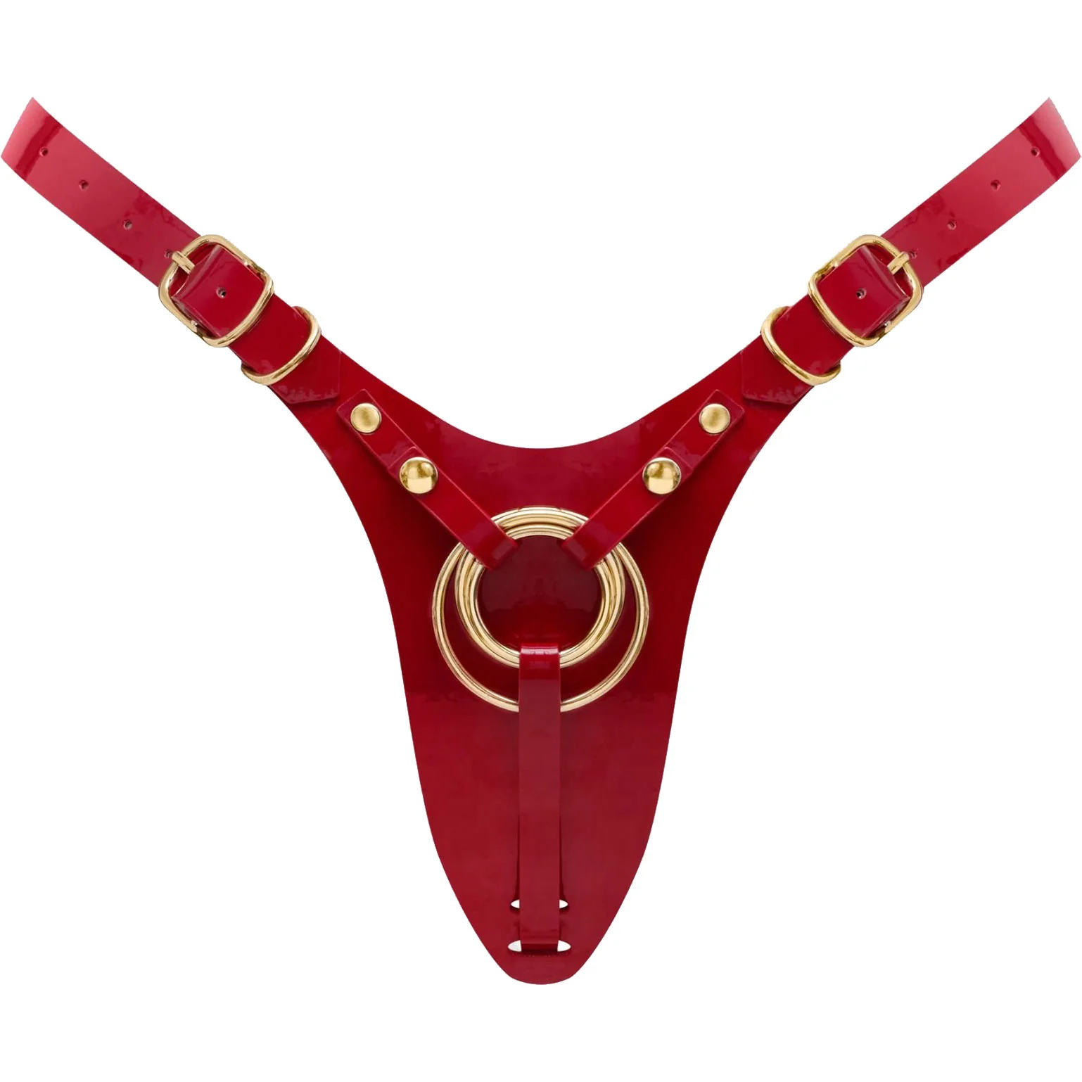 Strap-on-Me Fabulous Faux Leather Harness - Image 9