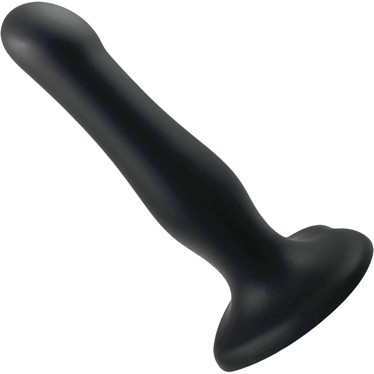 Strap-on-Me Inflatable Silicone Suction Cup Dildo Plug - Black - Image 6