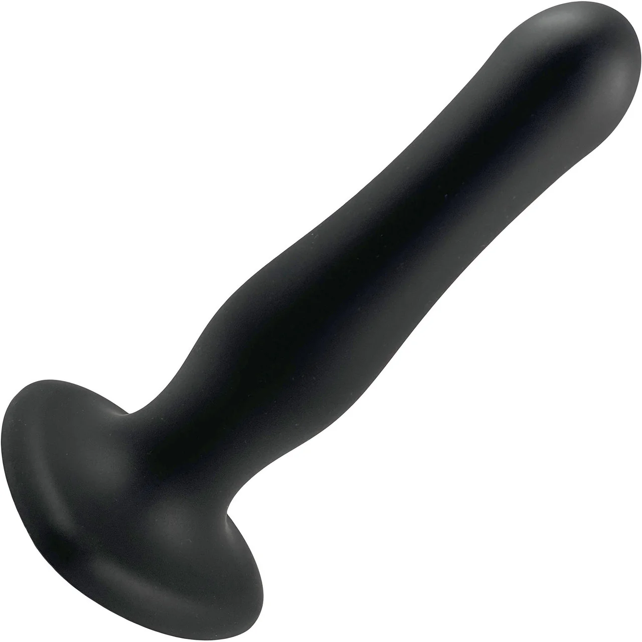 Strap-on-Me Inflatable Silicone Suction Cup Dildo Plug - Black - Image 9