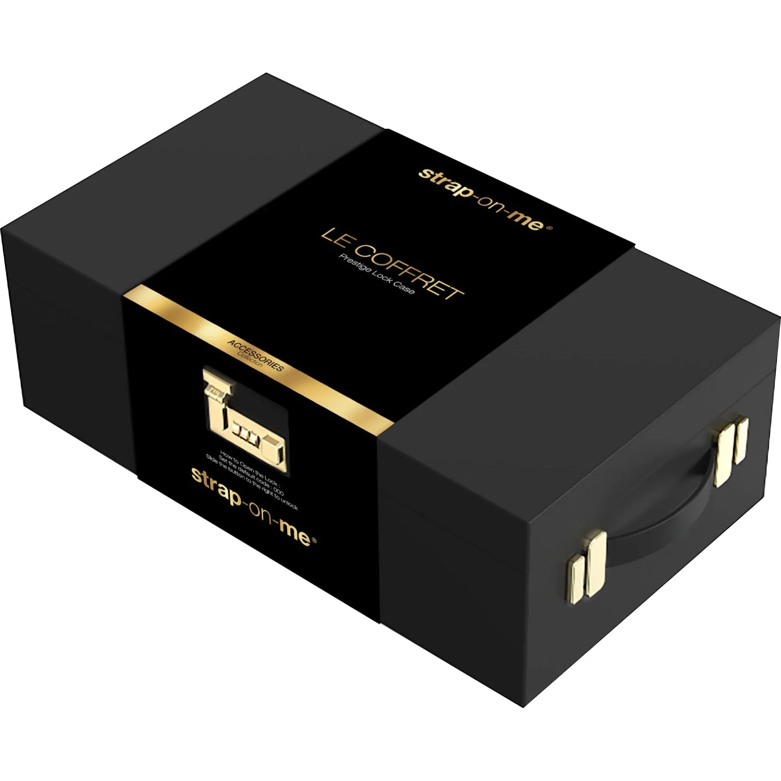 Strap-on-Me Le Coffret Prestige Discreet Toy Storage Box With Combination Lock