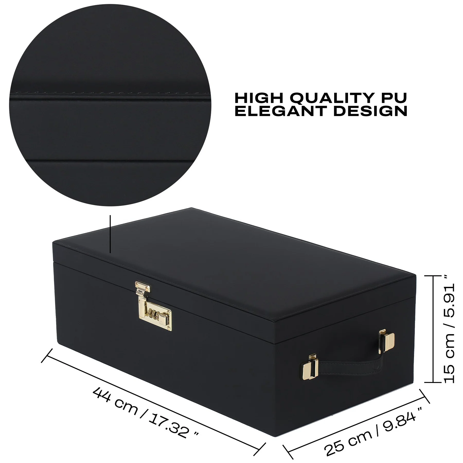 Strap-on-Me Le Coffret Prestige Discreet Toy Storage Box With Combination Lock - Image 13