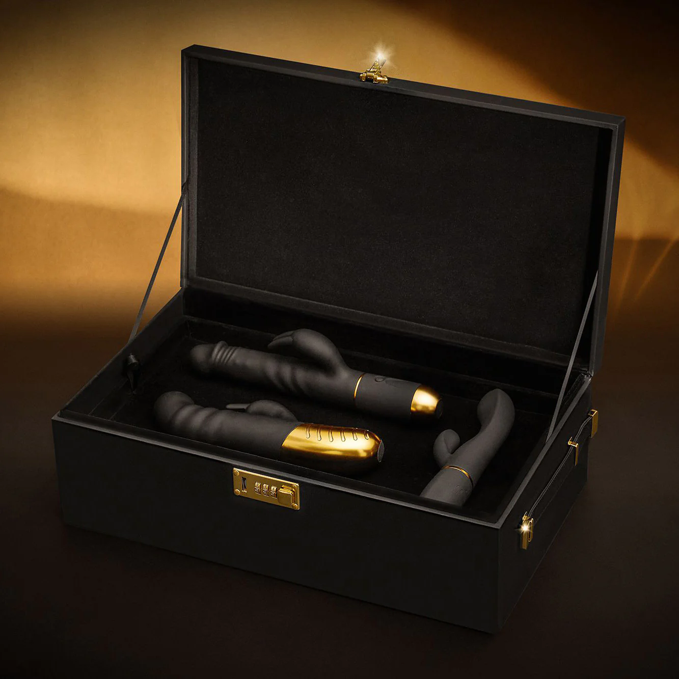 Strap-on-Me Le Coffret Prestige Discreet Toy Storage Box With Combination Lock - Image 2
