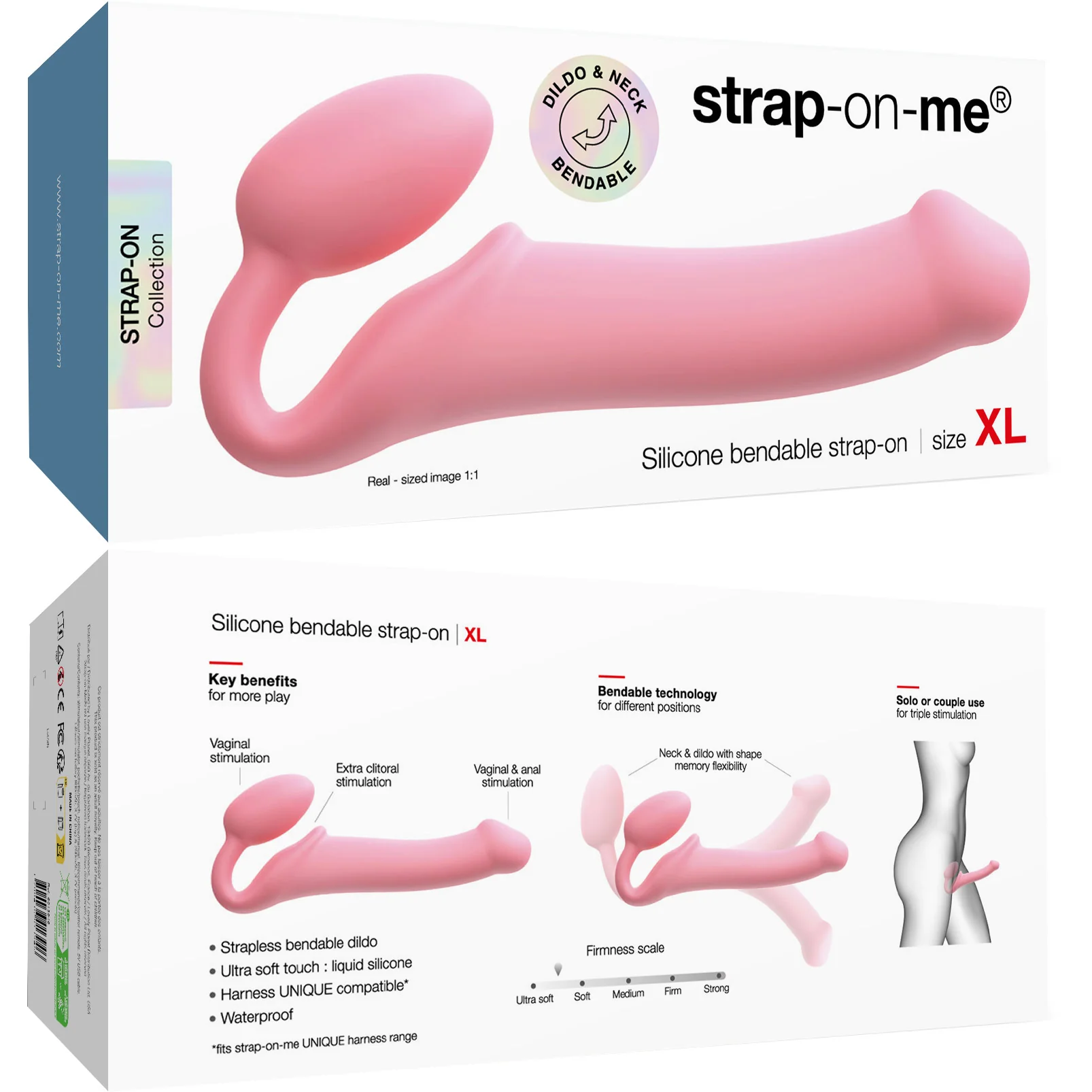 Strap-on-Me Silicone Strapless Strap-On - X-Large - Image 10