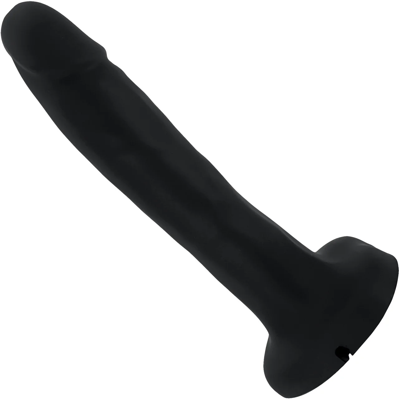 Strap-on-Me Squirting Harness Compatible Realistic Silicone Dildo - Large, Black - Image 3