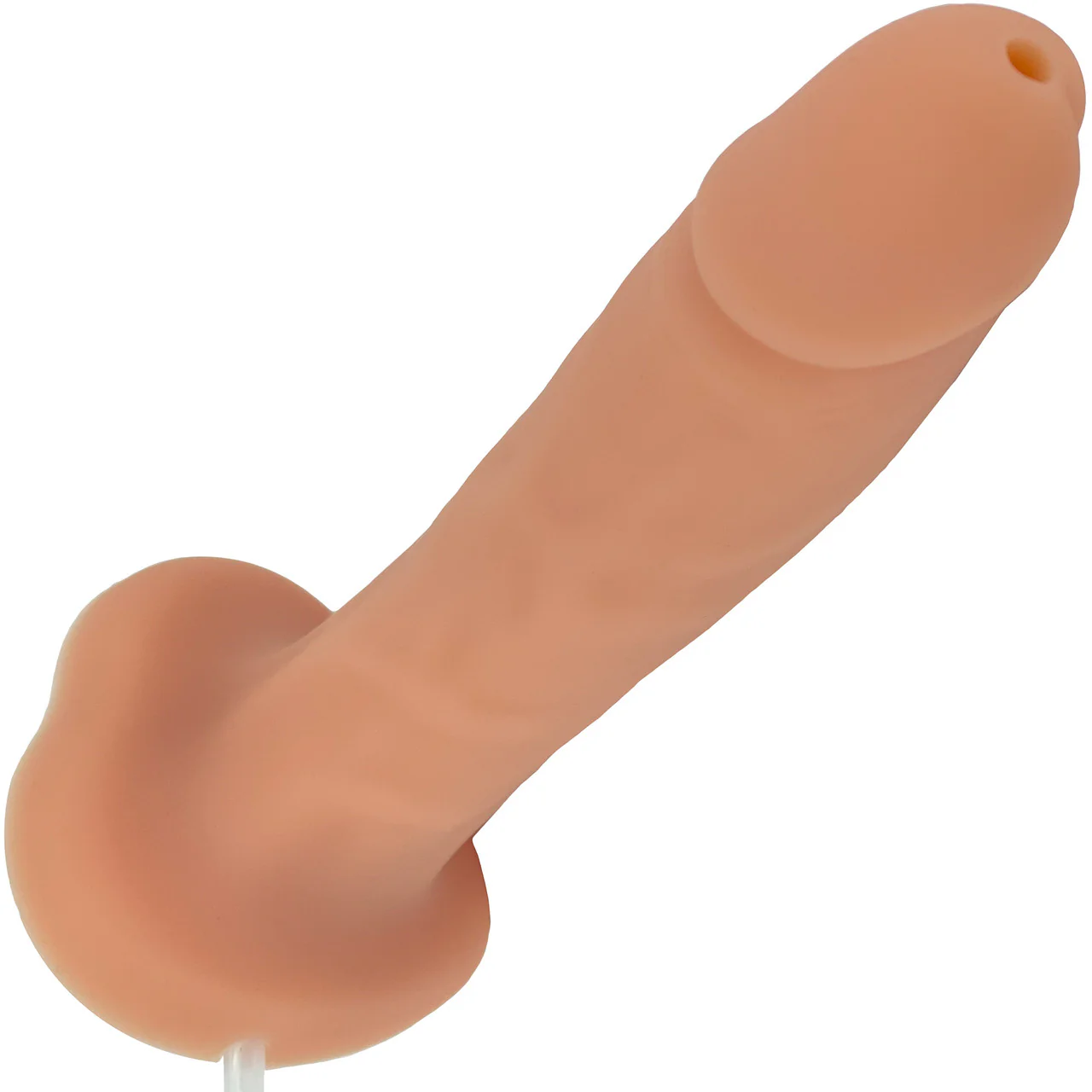 Strap-on-Me Squirting Harness Compatible Realistic Silicone Dildo - Large, Vanilla - Image 8
