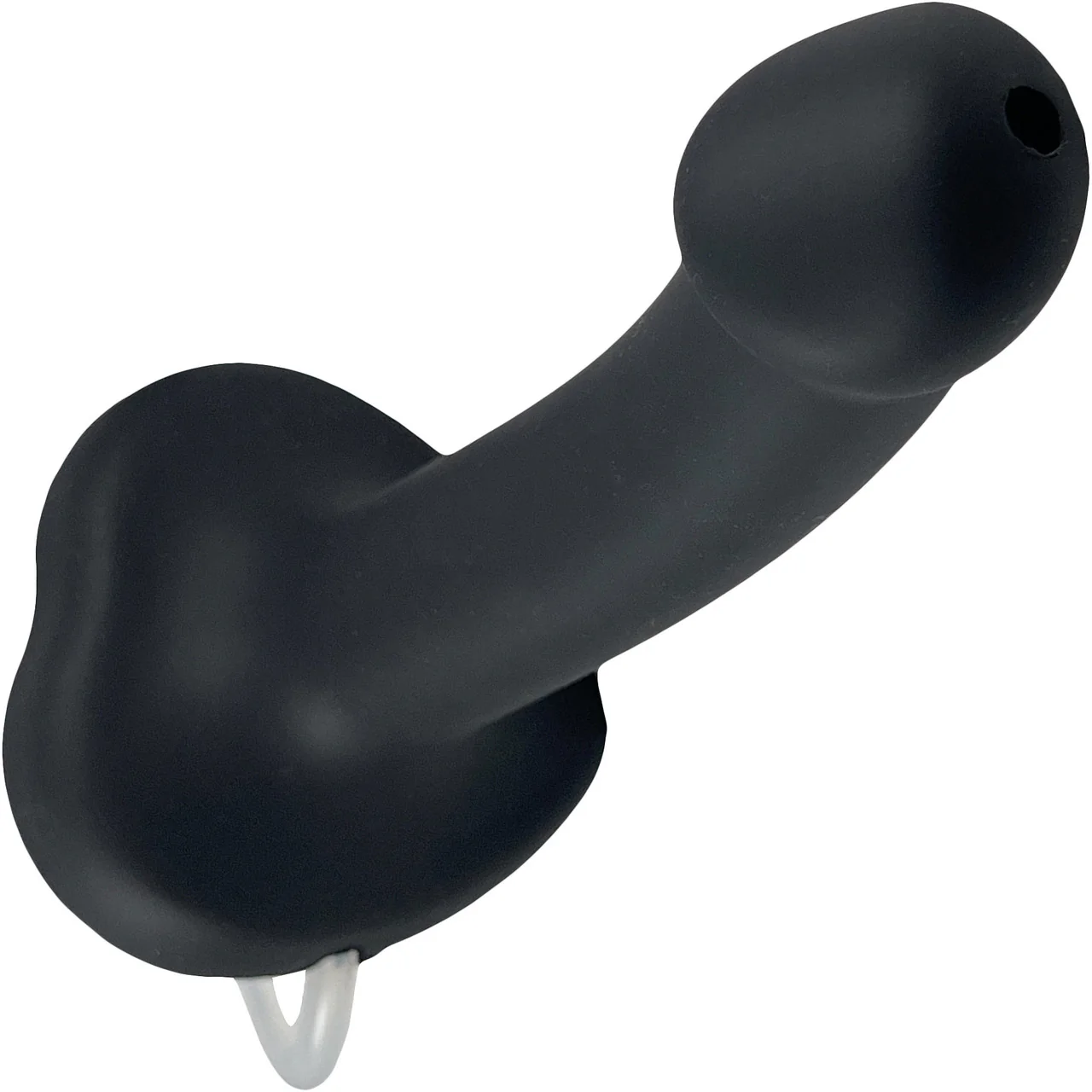 Strap-on-Me Squirting Harness Compatible Silicone Dildo - Small, Black - Image 6