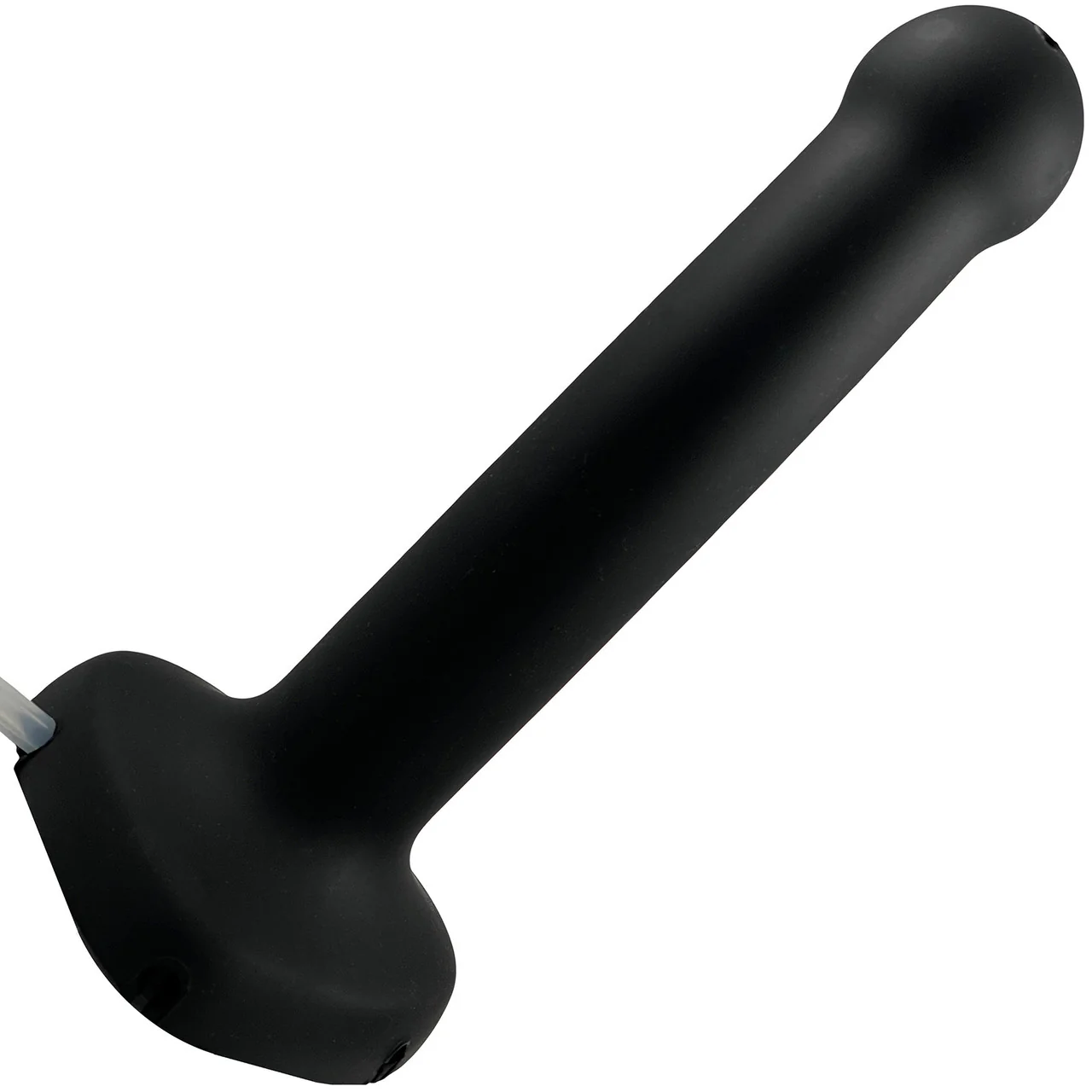 Strap-on-Me Squirting Harness Compatible Silicone Dildo - Small, Black - Image 8