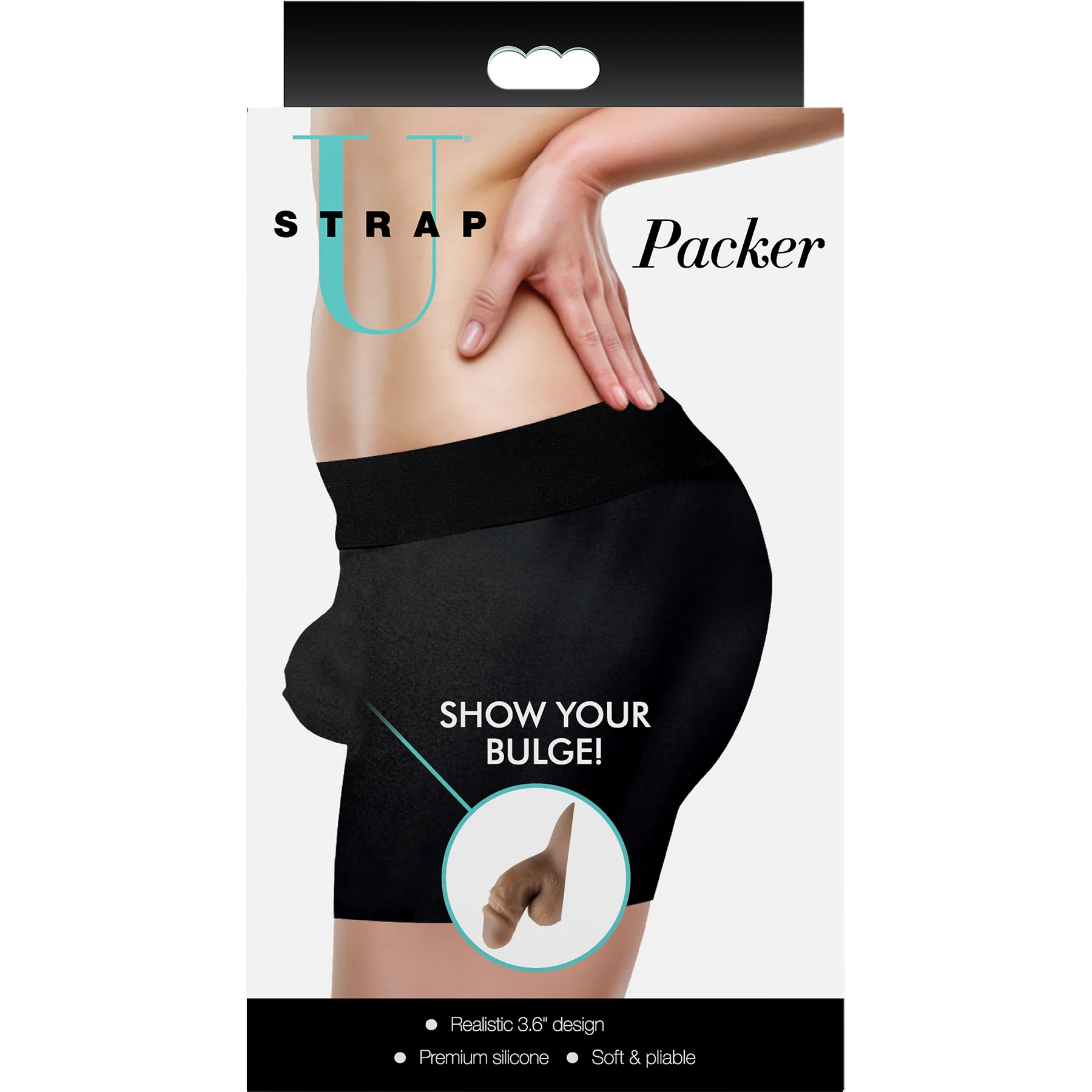 Strap U 3.6" Silicone Packer Dildo - Image 21