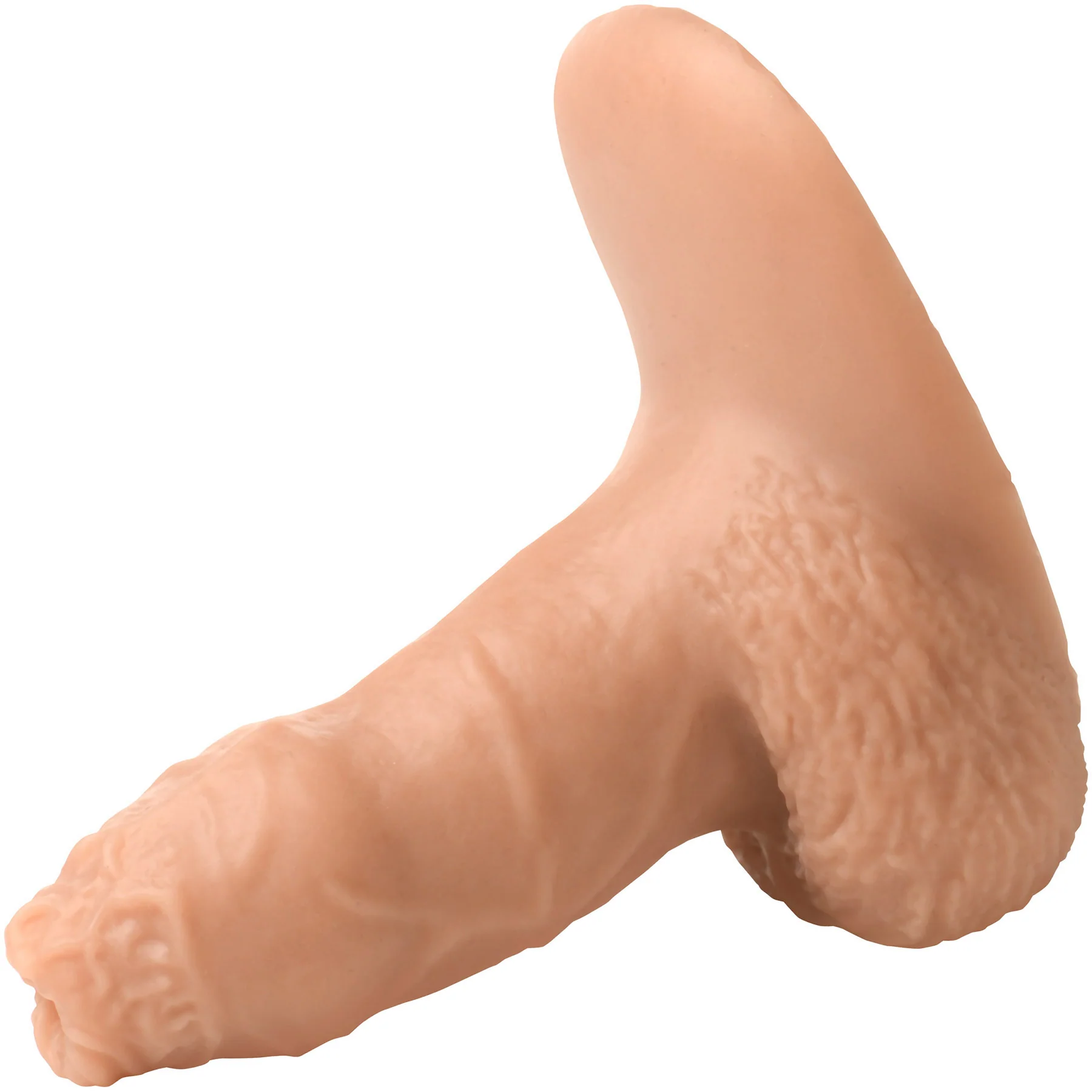Strap U Uncut 5.1" Silicone Packer Dildo - Image 10