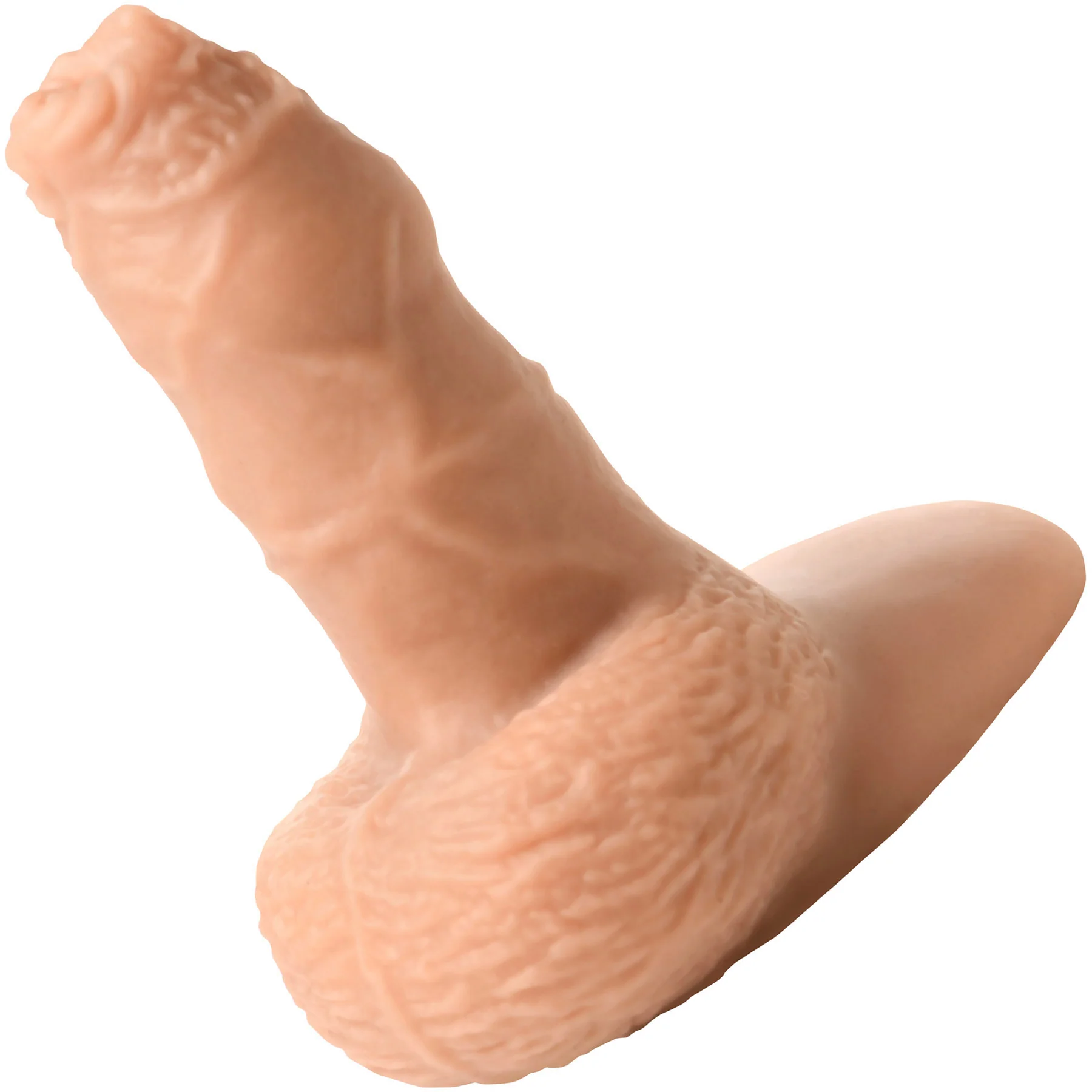 Strap U Uncut 5.1" Silicone Packer Dildo - Image 6