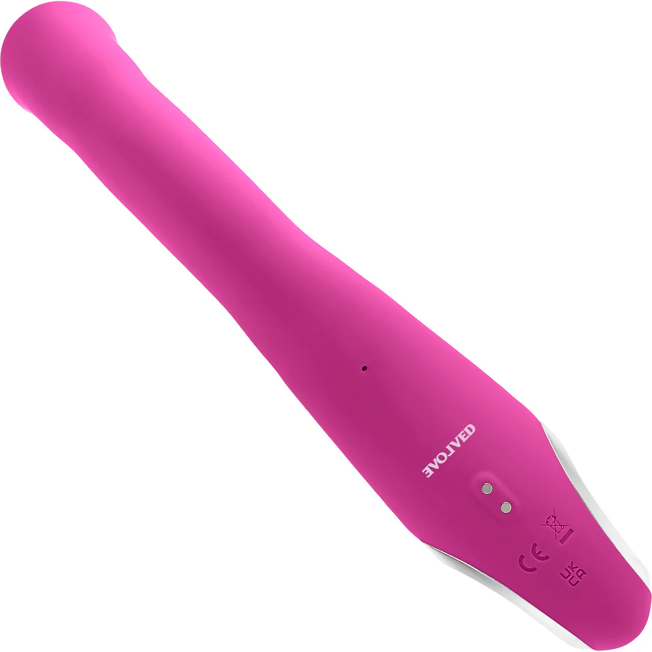 Strike A Pose Silicone Dual Stimulation G-Spot & Clitoral Vibrator With Suction By Evolved Novelties - Image 4