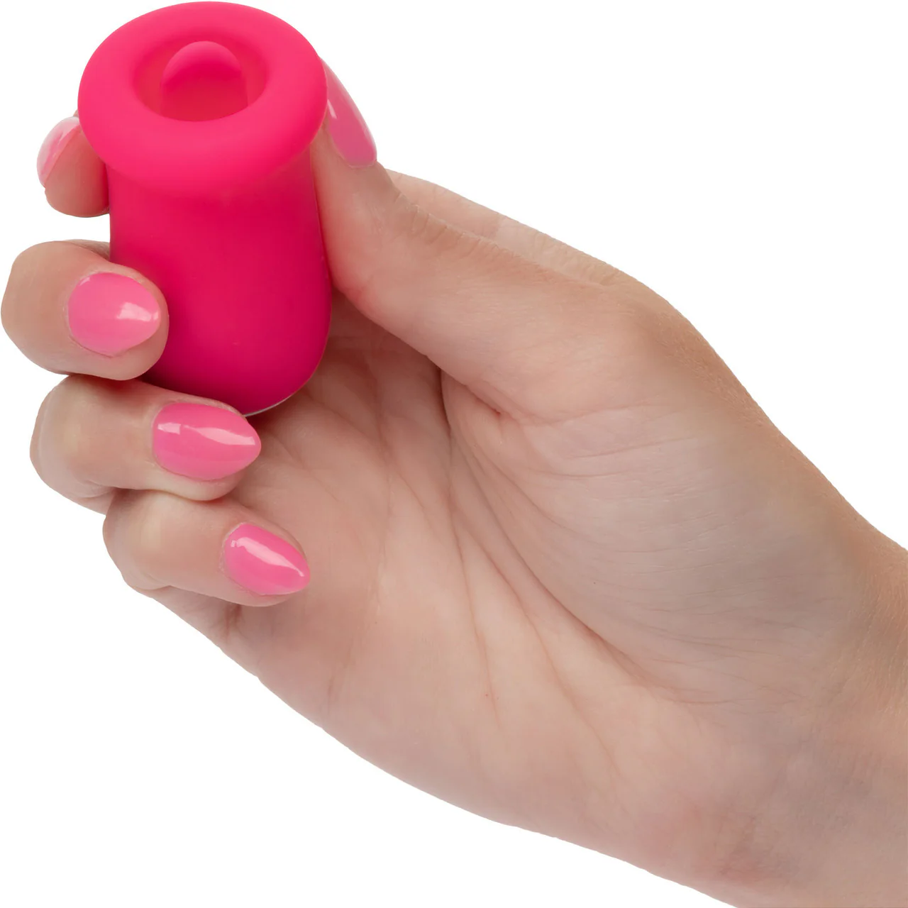Sugar Craze Rechargeable Waterproof Silicone Flickering Clitoral Stimulator By CalExotics - Pink - Image 2