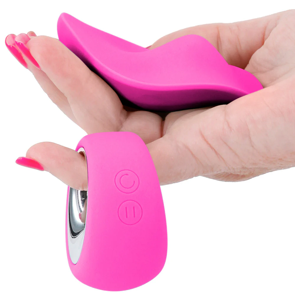 Sugar Pop Leila Rechargeable Silicone App Enabled Panty Vibe With Remote - Pink - Image 2