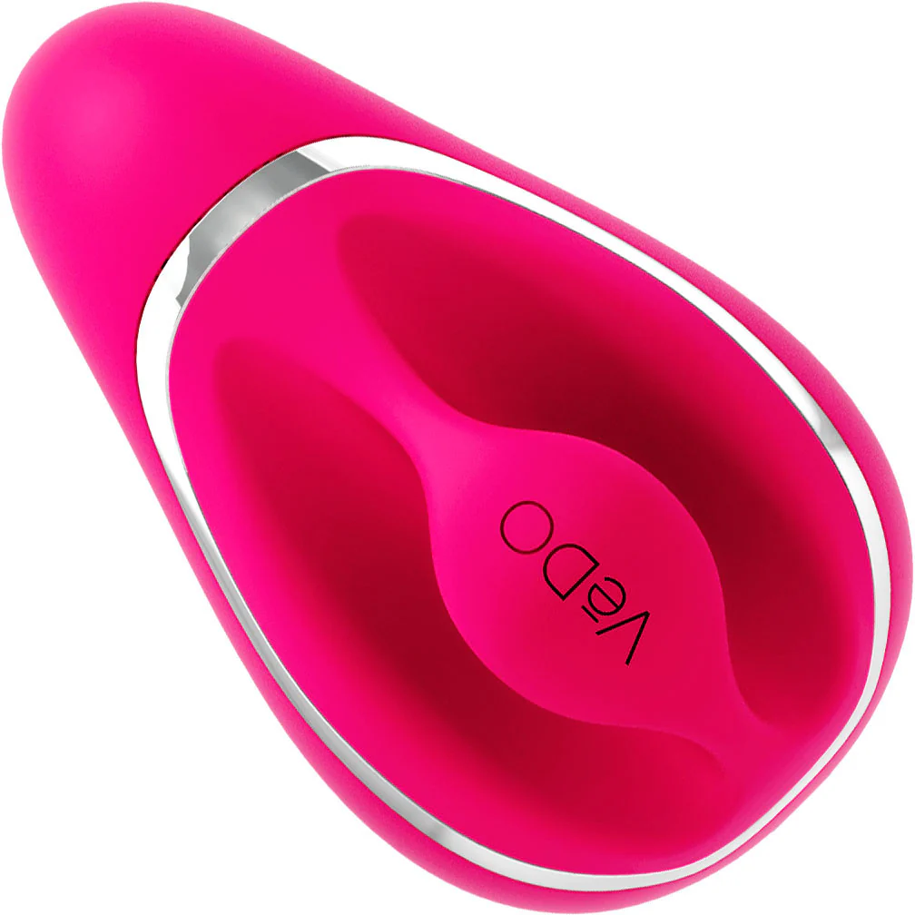 SUKI Rechargeable Sonic Silicone Clitoral Pulsating Vibrator by VeDO - Foxy Pink - Image 2