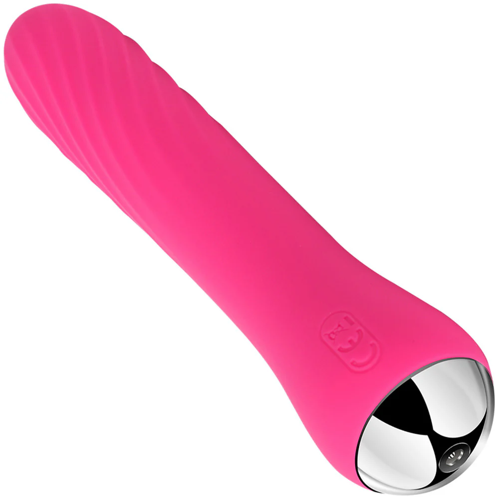 SVAKOM Anya Silicone Rechargeable Warming Vibrator - Pink - Image 2