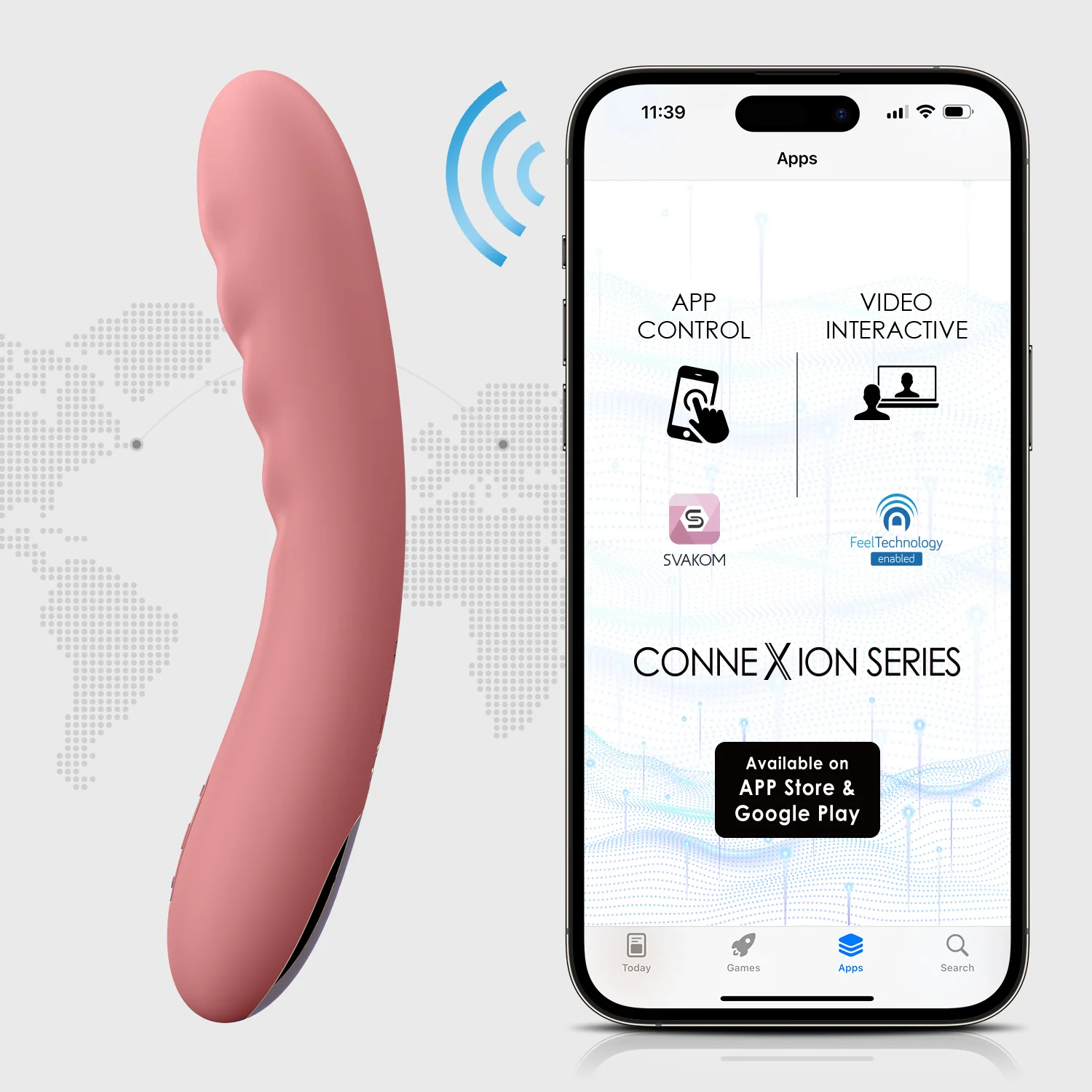 SVAKOM AVA NEO Waterproof Rechargeable Interactive Thrusting Silicone Vibrator - Image 2