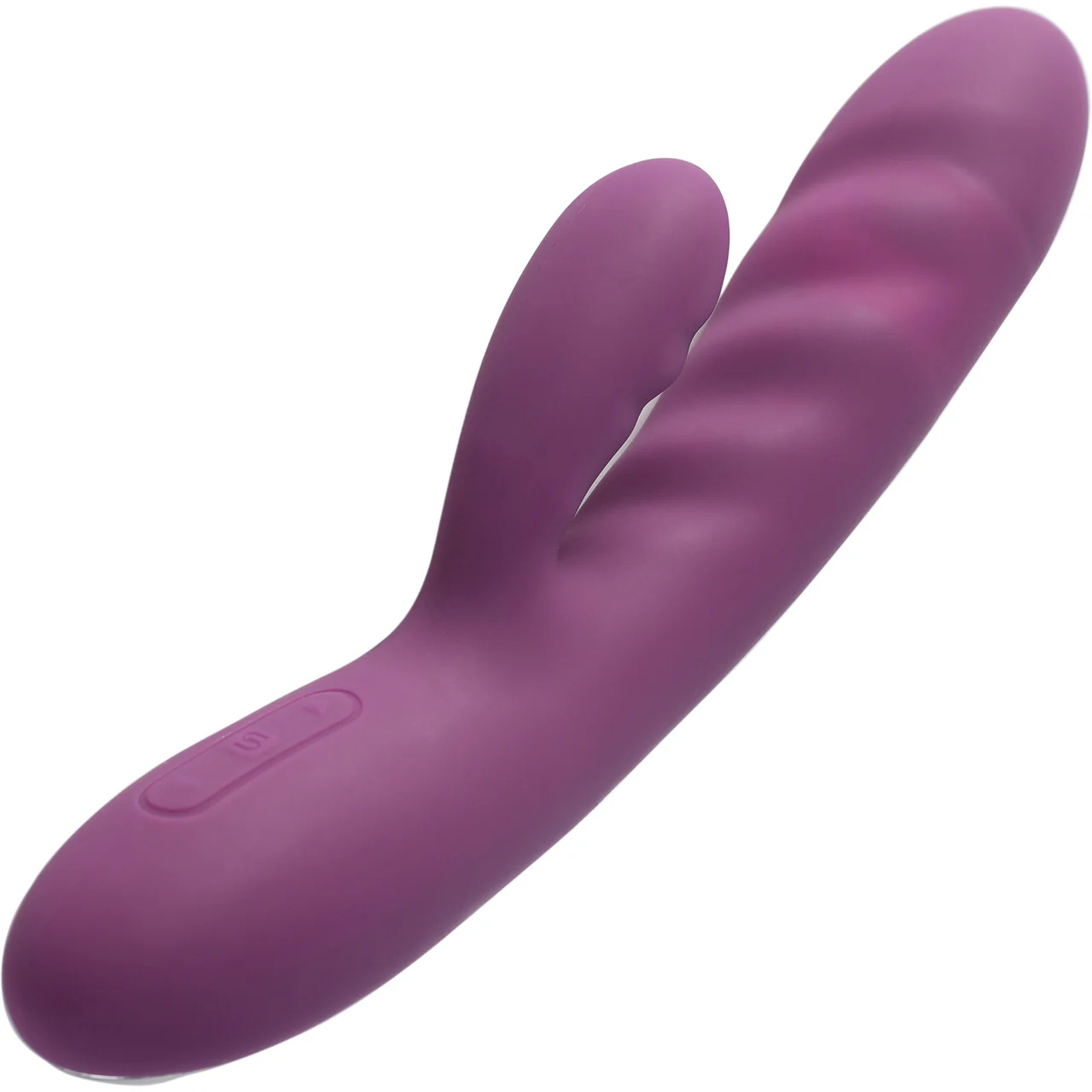 SVAKOM Avery Rechargeable Waterproof Silicone Dual Stimulation Vibrator - Purple - Image 3