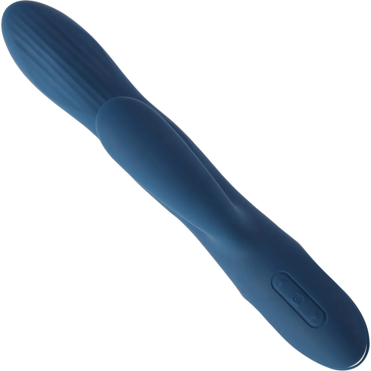 SVAKOM Aylin Rechargeable Waterproof Silicone Dual Stimulation Vibrator - Blue - Image 4