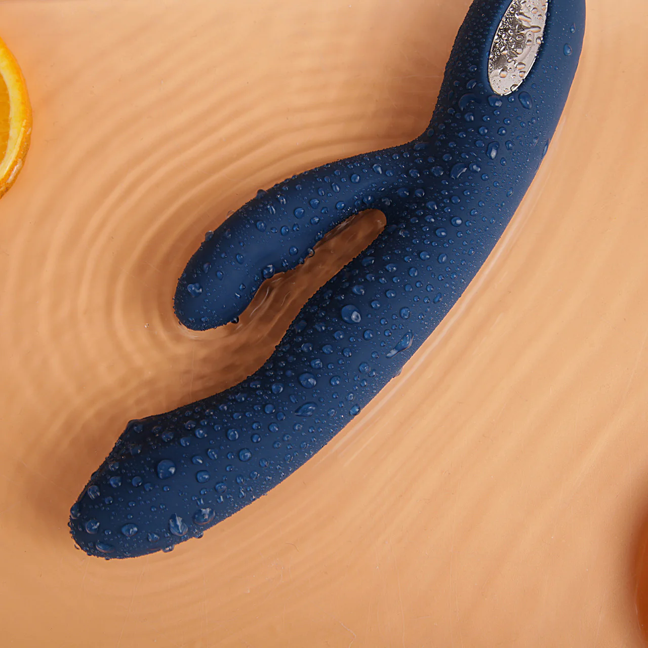 SVAKOM Aylin Rechargeable Waterproof Silicone Dual Stimulation Vibrator - Blue - Image 7