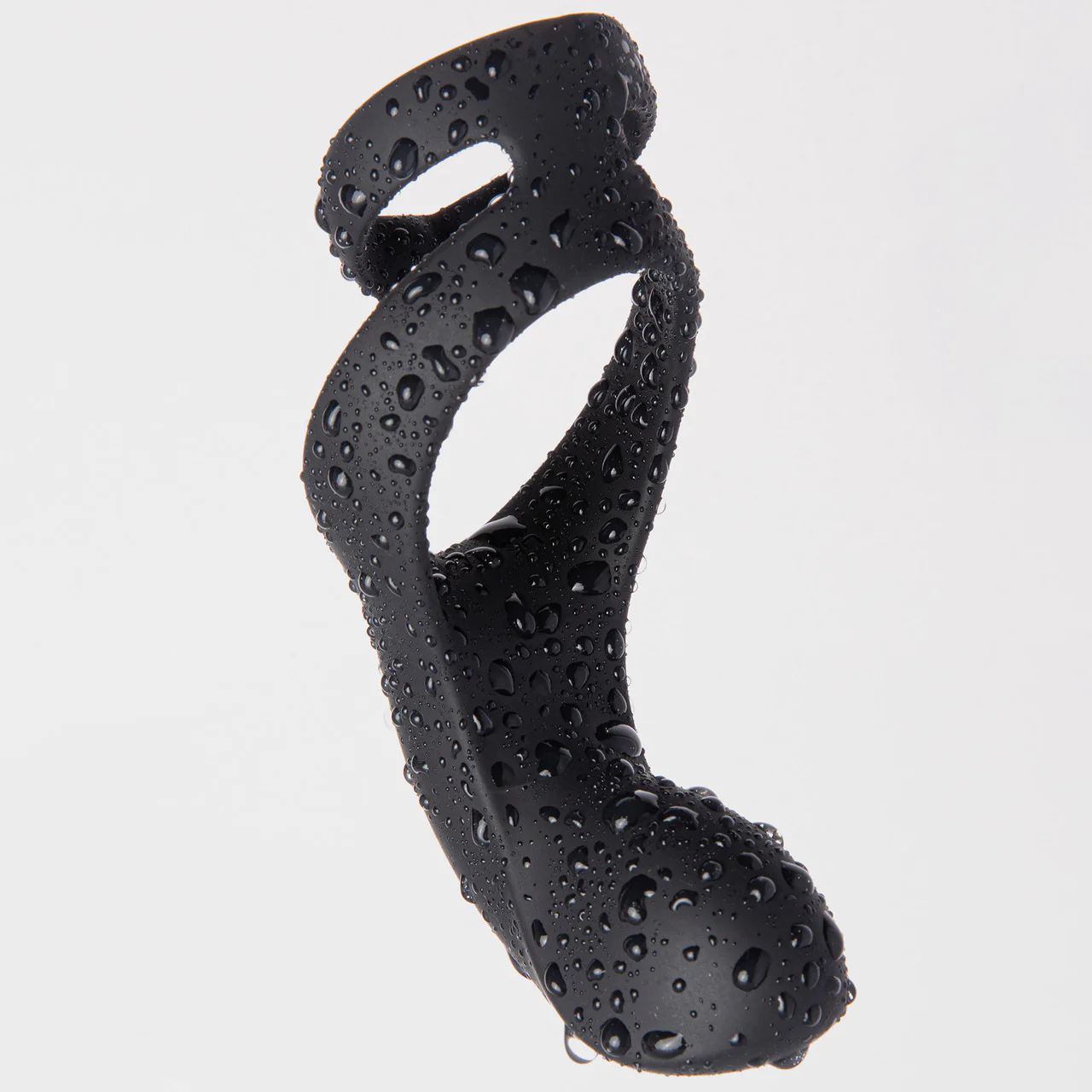 SVAKOM Benedict Silicone Waterproof Rechargeable Vibrating Cock Ring - Black - Image 9