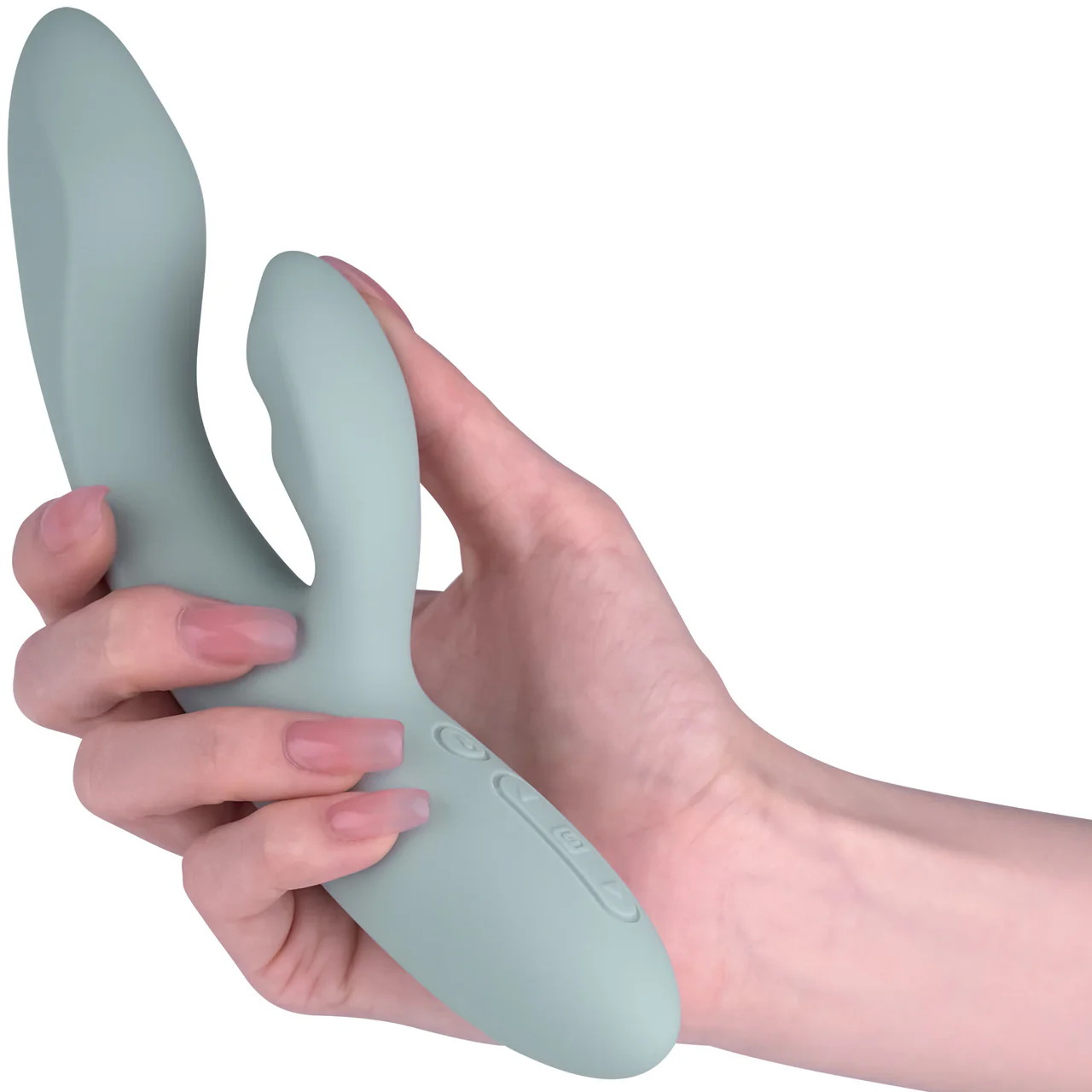 SVAKOM Chika Rechargeable Waterproof Silicone App Enabled Warming Dual Stimulation Vibrator - Image 2
