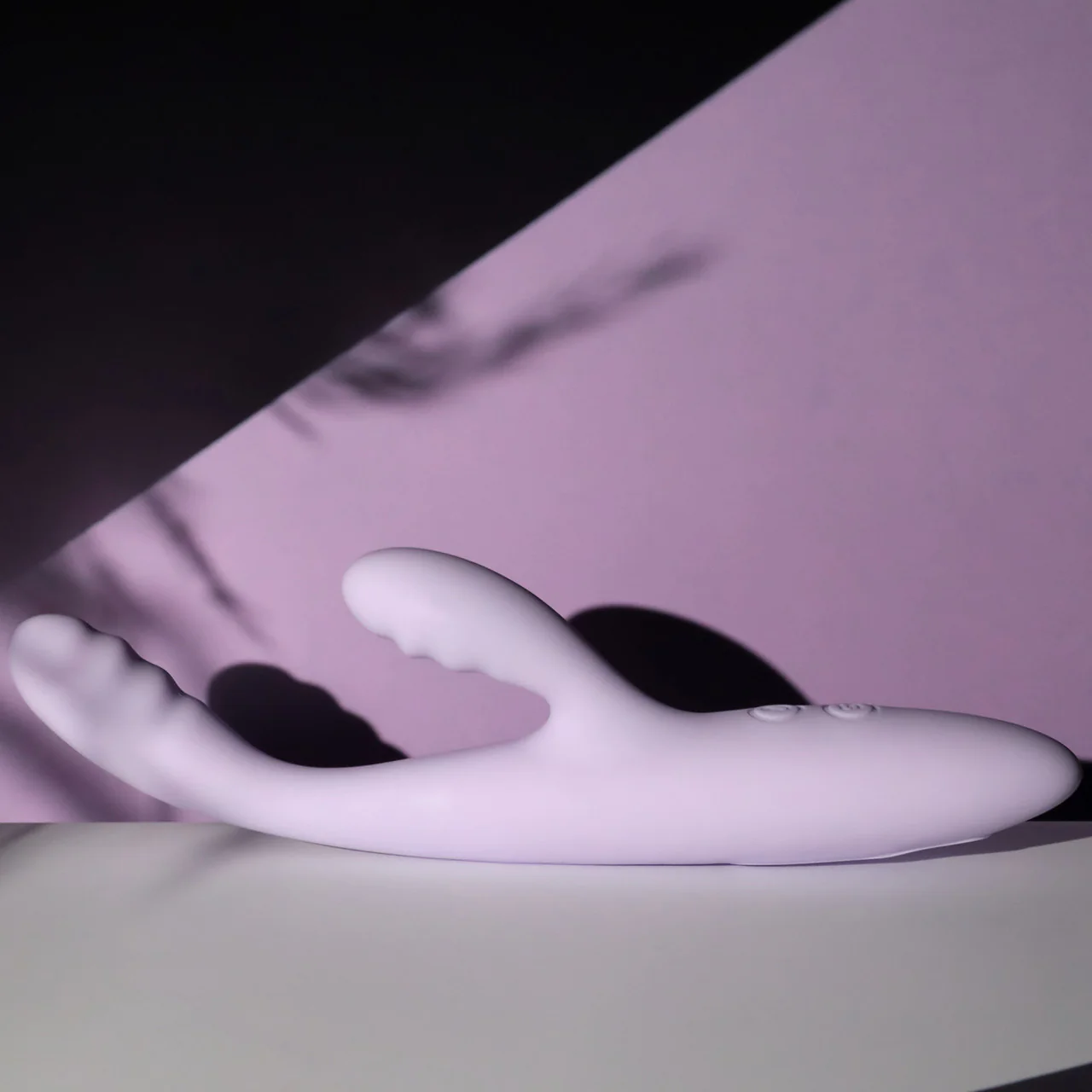 SVAKOM CICI+ 2 Rechargeable Warming App Controlled Silicone Dual Stimulation Vibrator - Pastel Lilac - Image 11