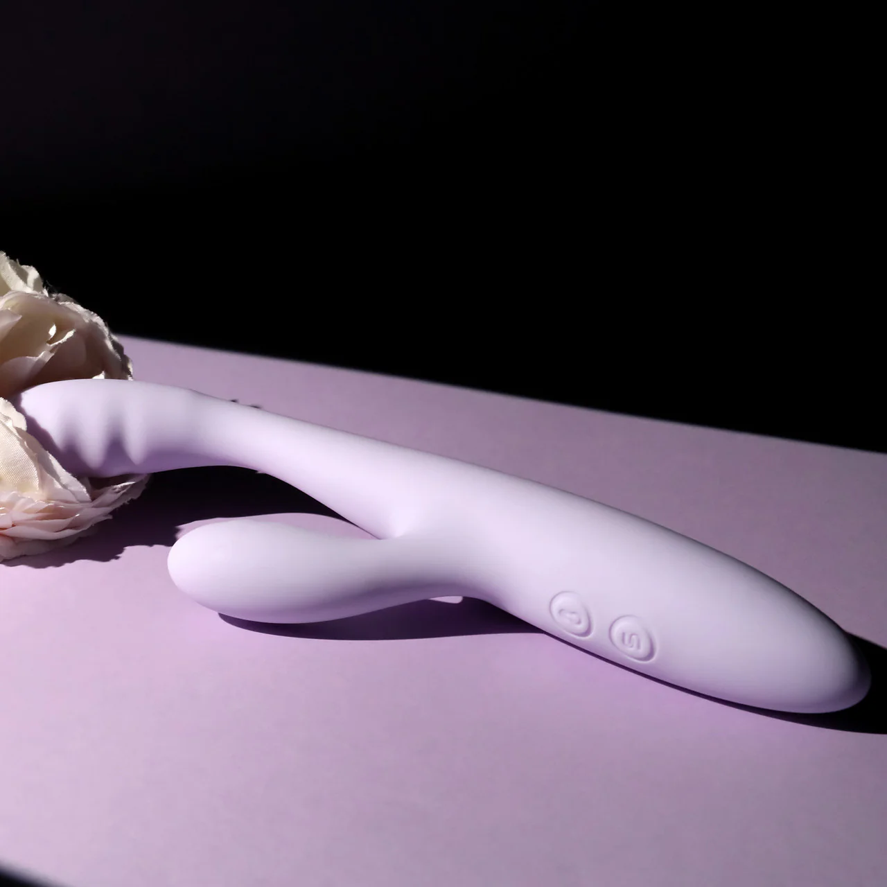 SVAKOM CICI+ 2 Rechargeable Warming App Controlled Silicone Dual Stimulation Vibrator - Pastel Lilac - Image 12
